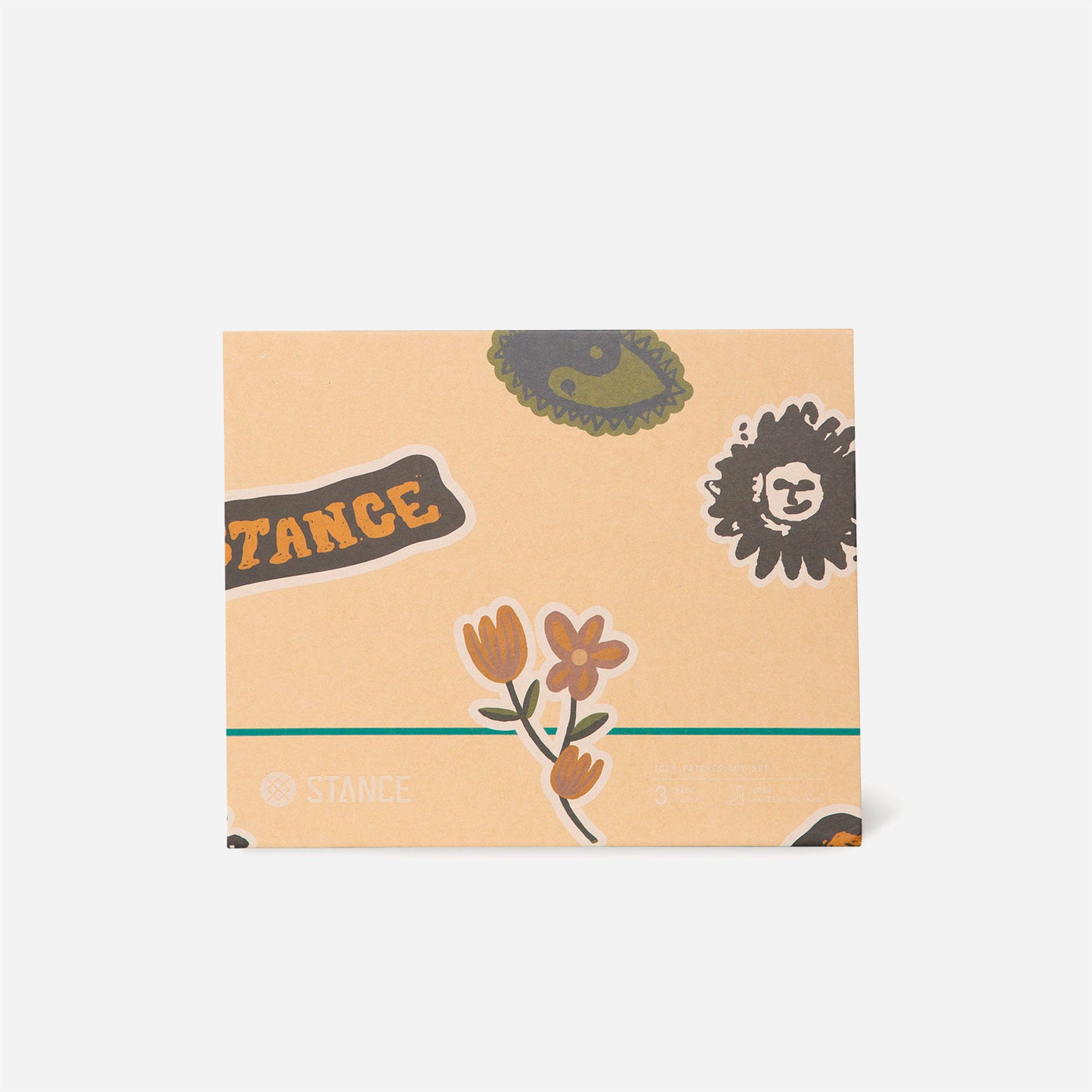 Stance - ICON PATCHES BOX SET - Dark Royal