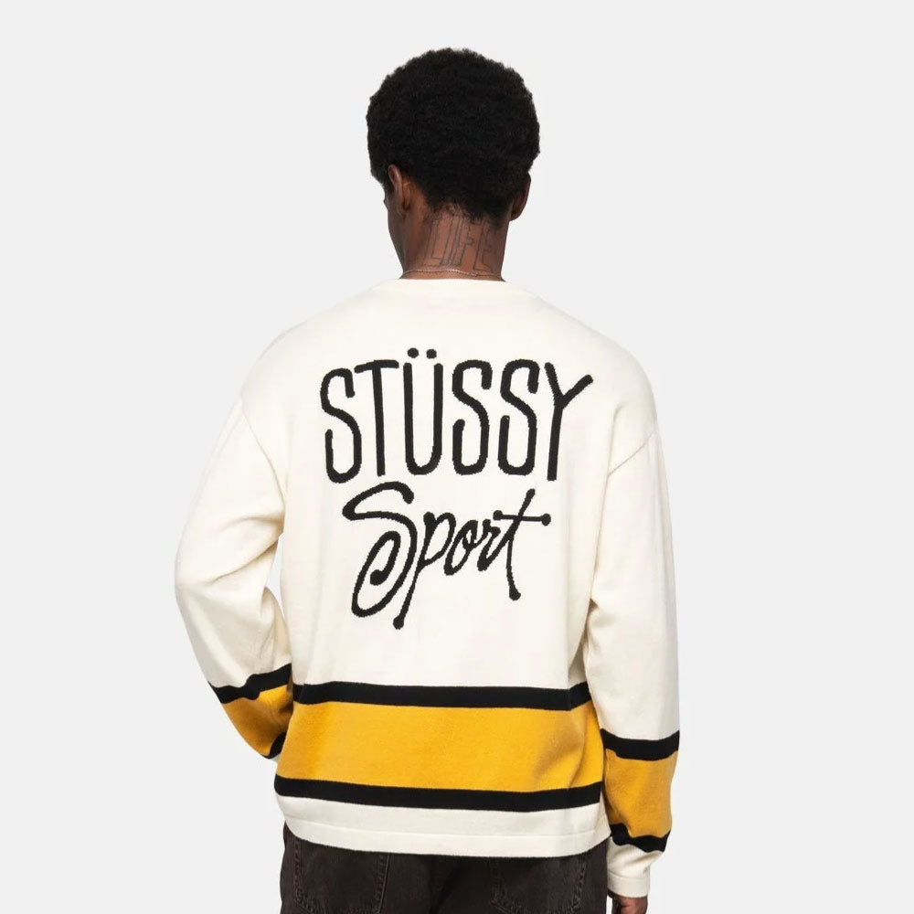 Stussy - Hockey Sweater - Natural