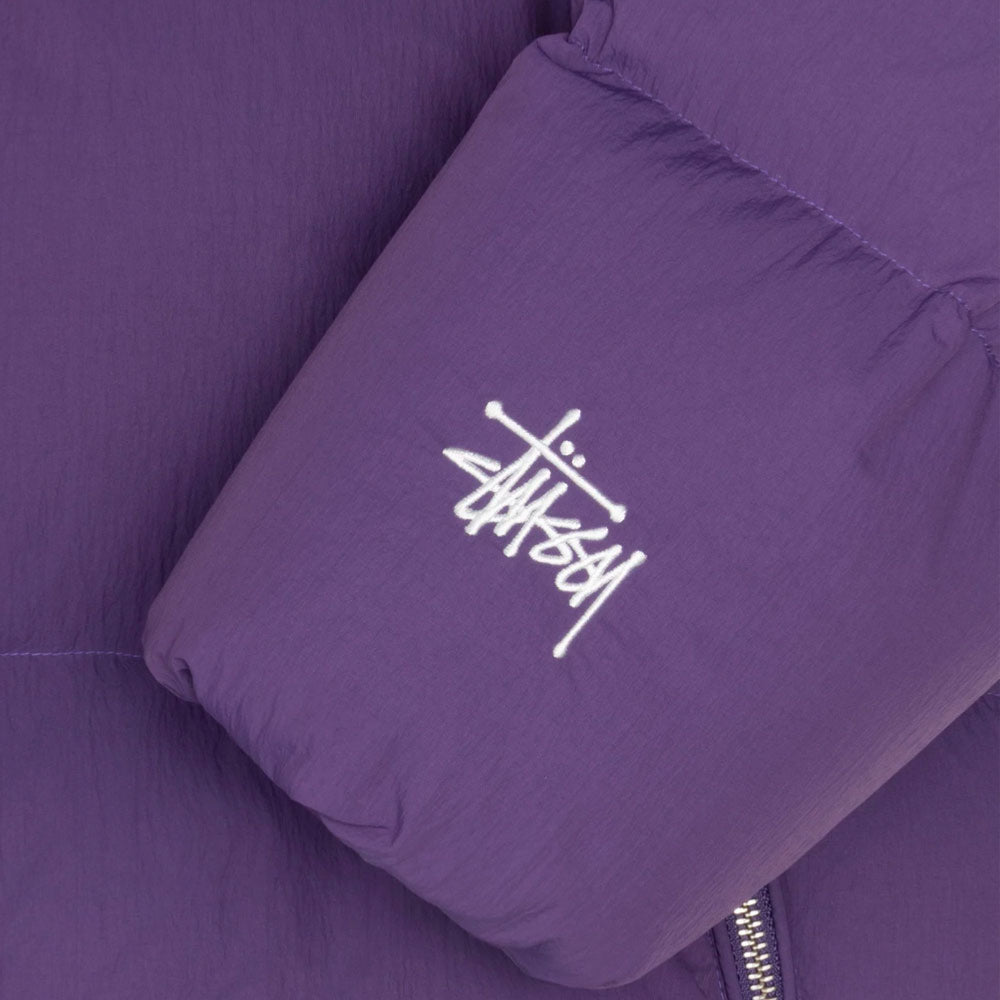 Stussy - Down Puffer Nylon - Purple
