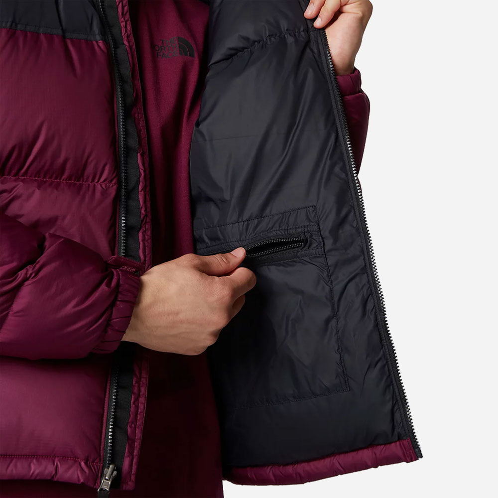 THE NORTH FACE - 1996 RETRO NUPTSE JACKET - Boysenberry - TNF Black