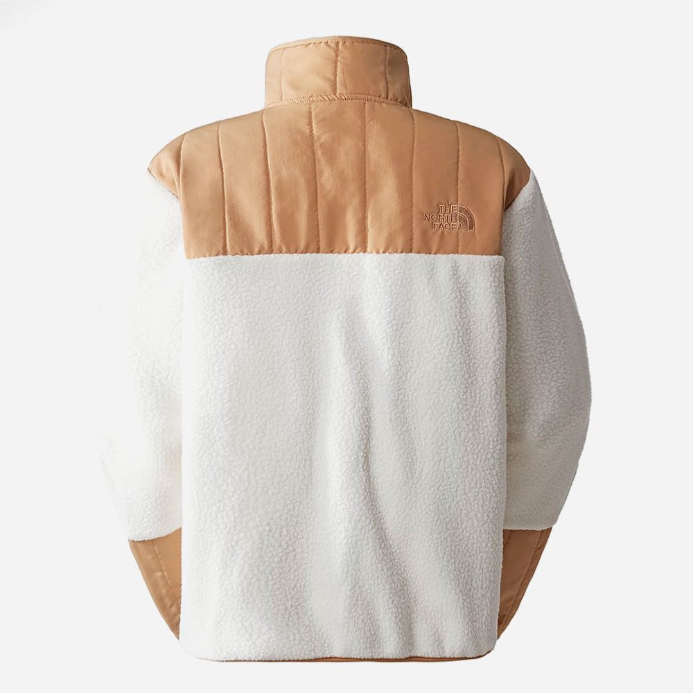 The North Face Women - Cragmont Fleece Jacket - Gardenia White - Almond Butter