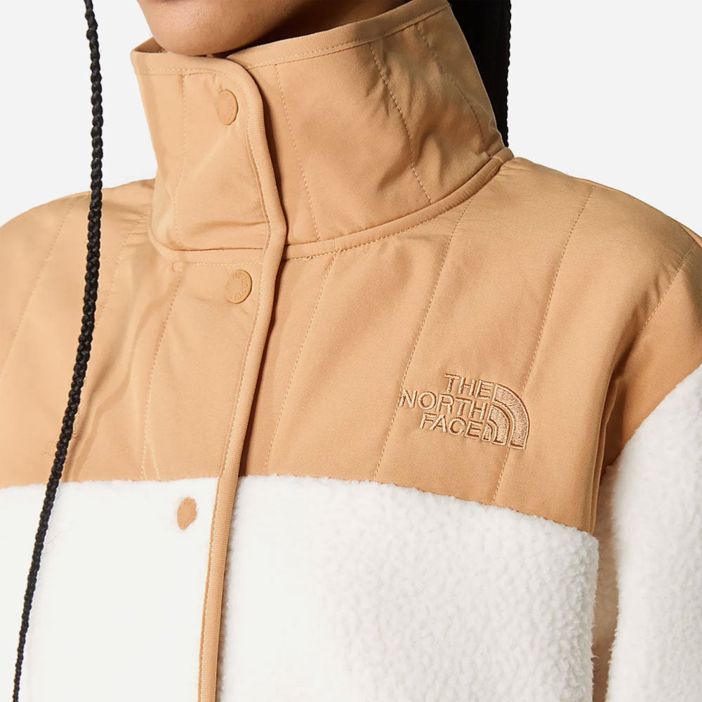 The North Face Women - Cragmont Fleece Jacket - Gardenia White - Almond Butter