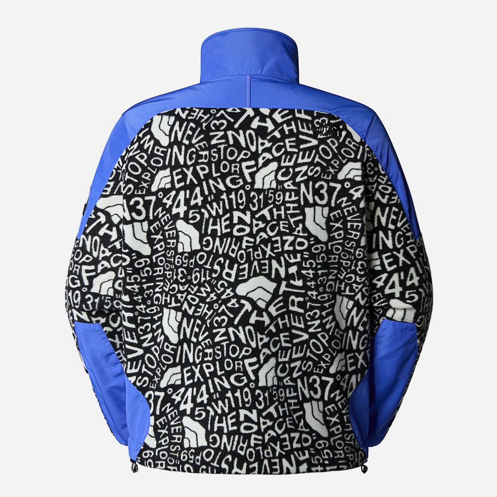 The North Face - Fleeski Y2K Full Zip Jacket - TNF Black - Abstract Blue