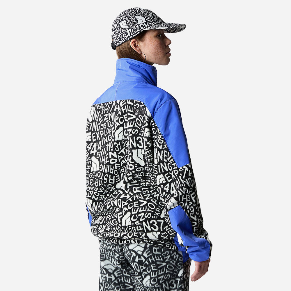 The North Face - Fleeski Y2K Full Zip Jacket - TNF Black - Abstract Blue