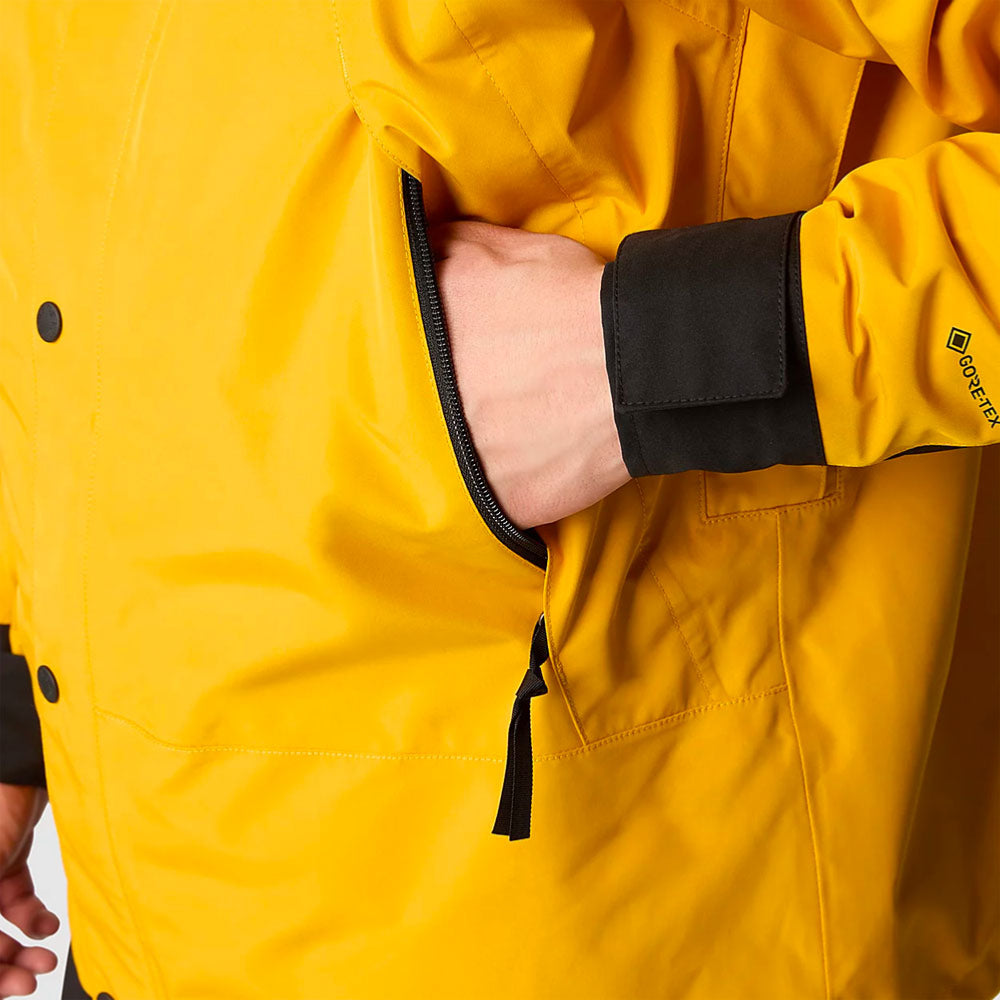 The North Face - Gore Tex Mountain Jacket - Summit Gold - TNF Black