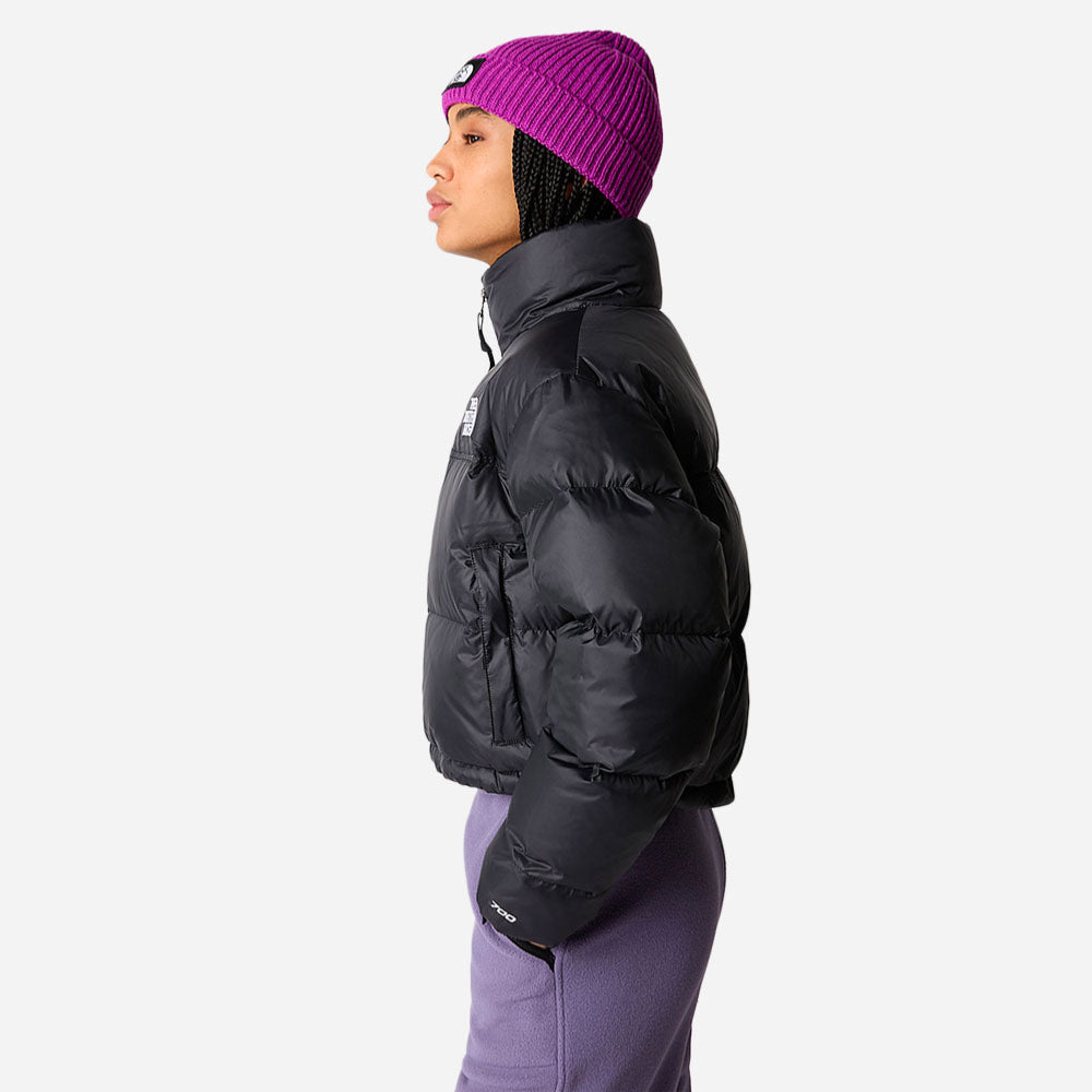 The North Face - Women Retro Nuptse Short Jacket - TNF Black - TNF Black