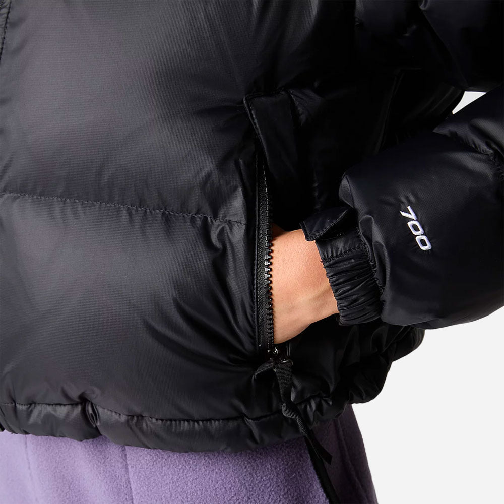 The North Face - Women Retro Nuptse Short Jacket - TNF Black - TNF Black