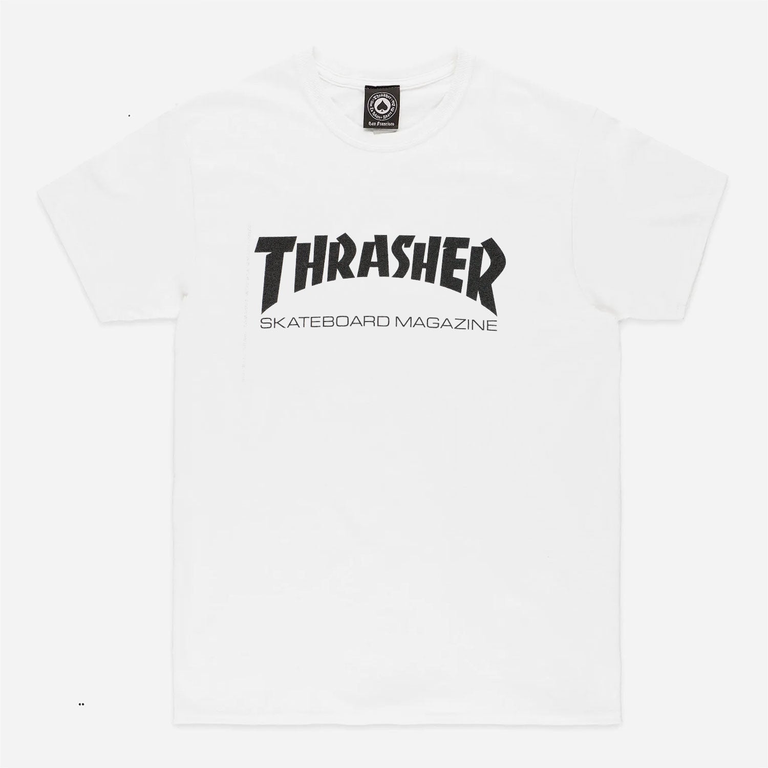 THRASHER - SKATE MAG TEE - White