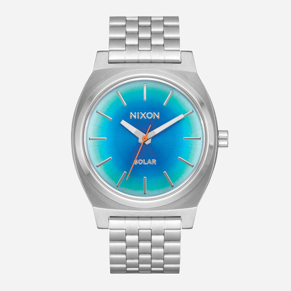 NIXON - TIME TELLER SOLAR - Silver - Rainbow