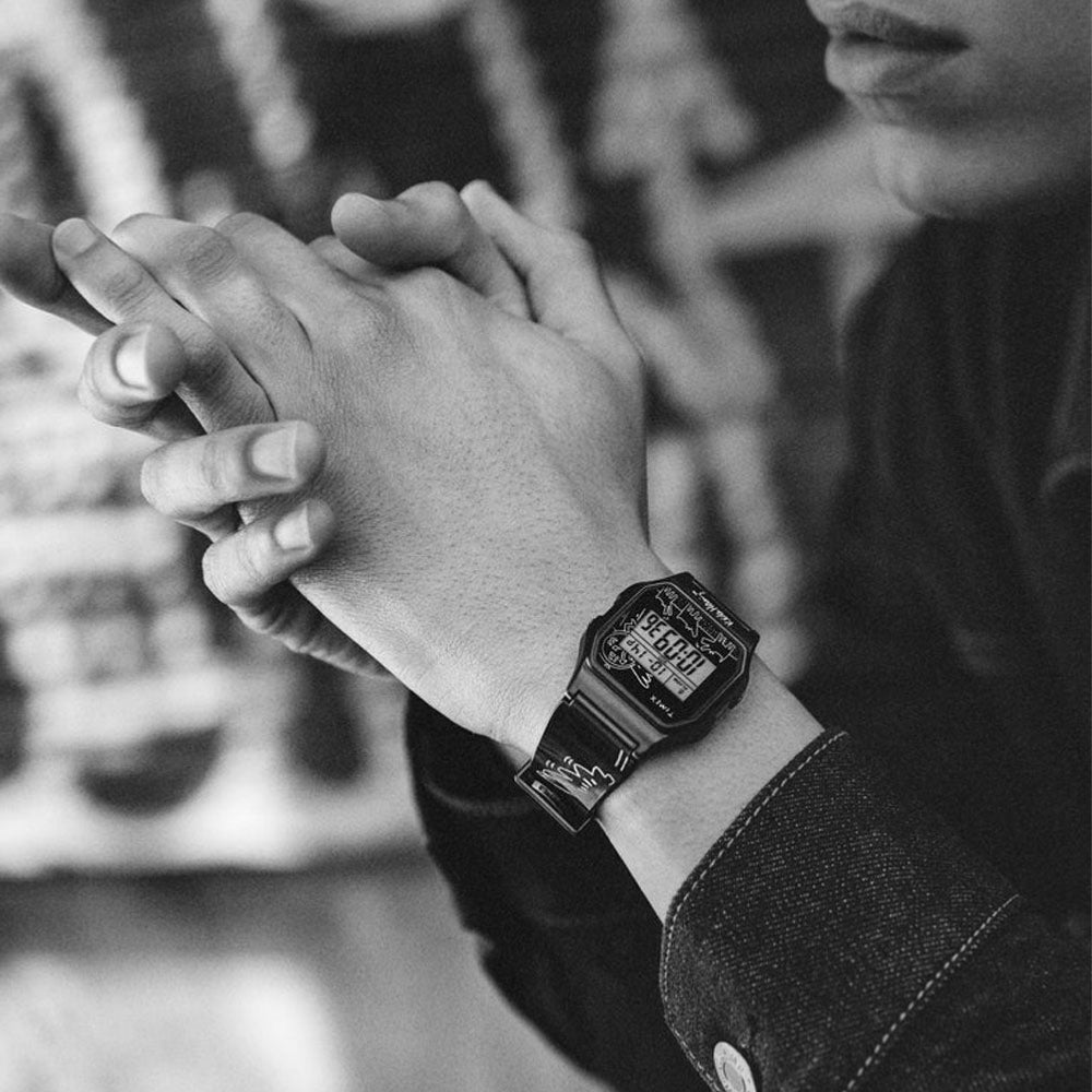 TIMEX x KEITH HARING - T80 - Black - Black