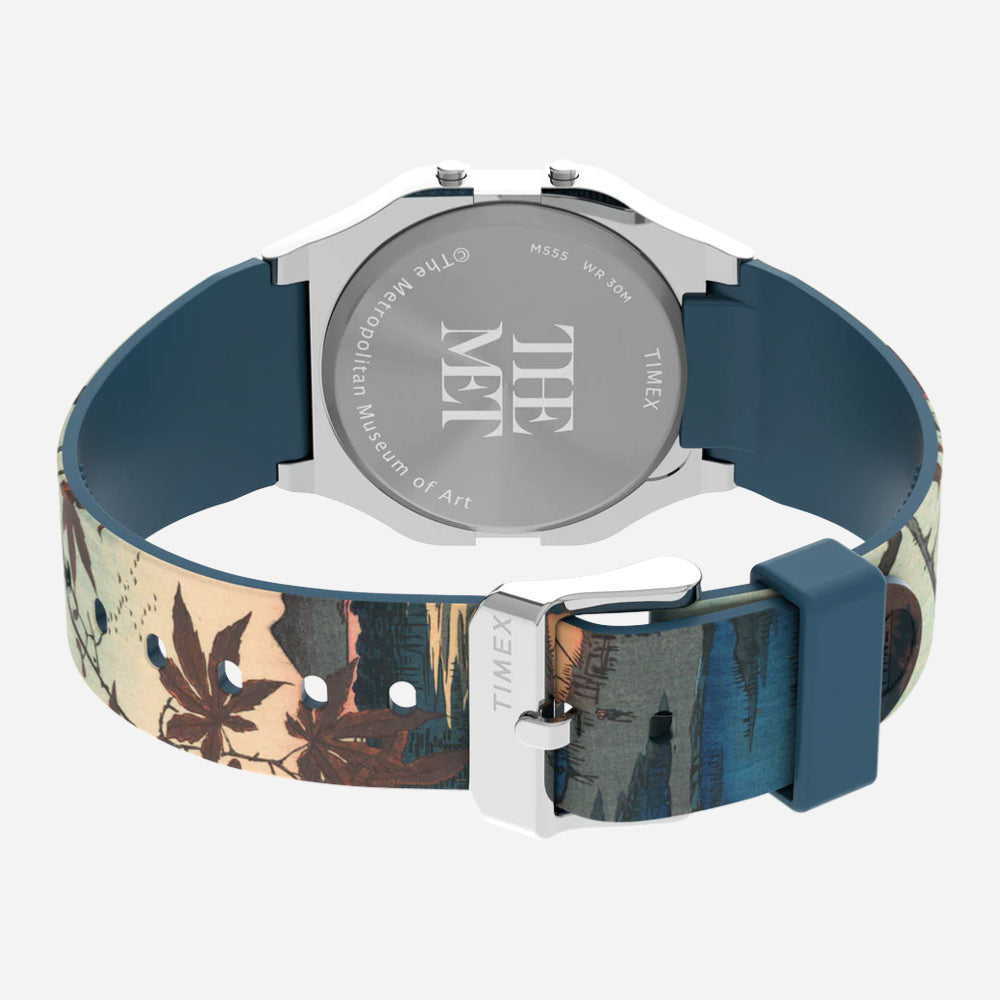 TIMEX X The Met - Hiroshige 34mm Resin Strap Watch