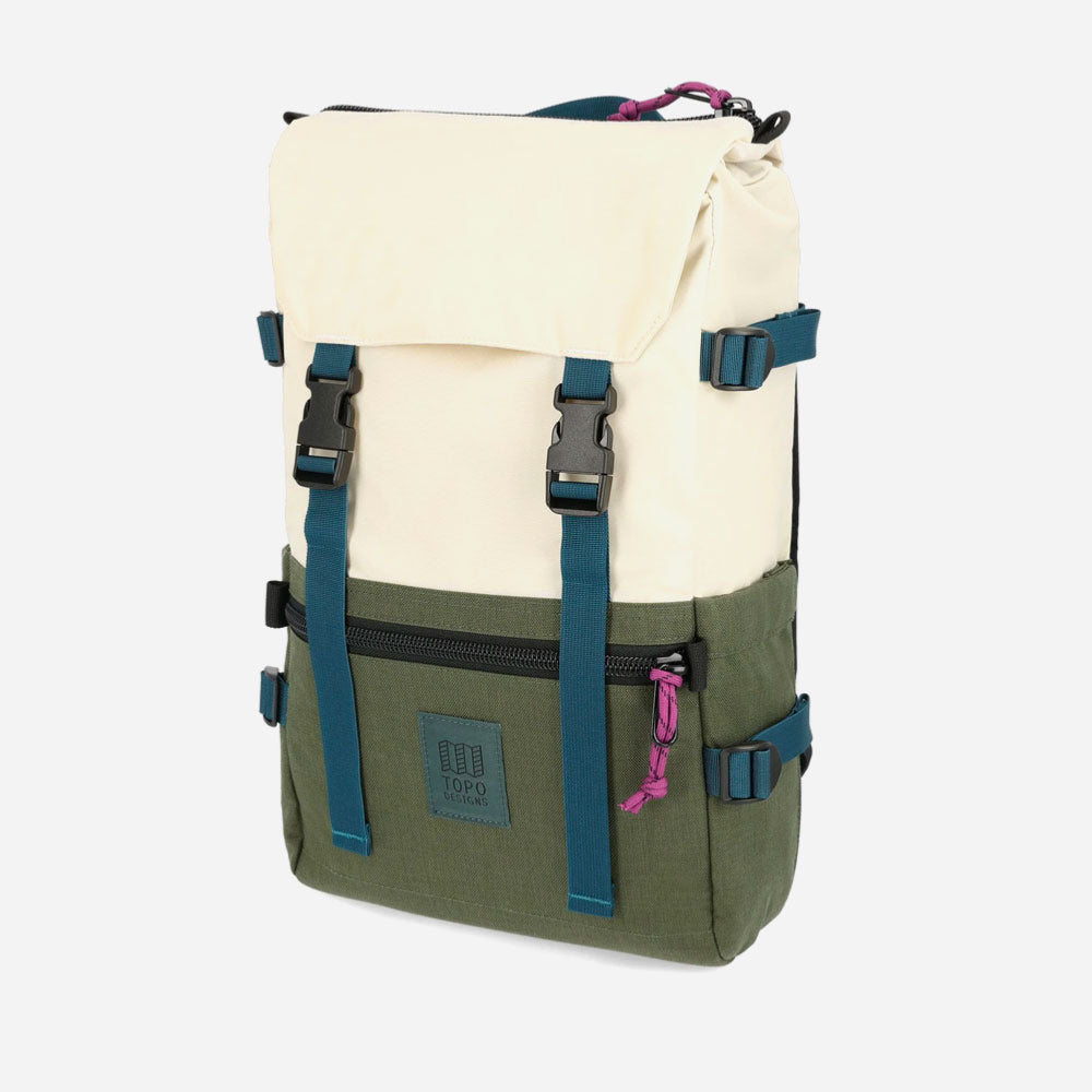 TOPO DESIGNS - ROVER PACK CLASSIC - Bone White-Olive