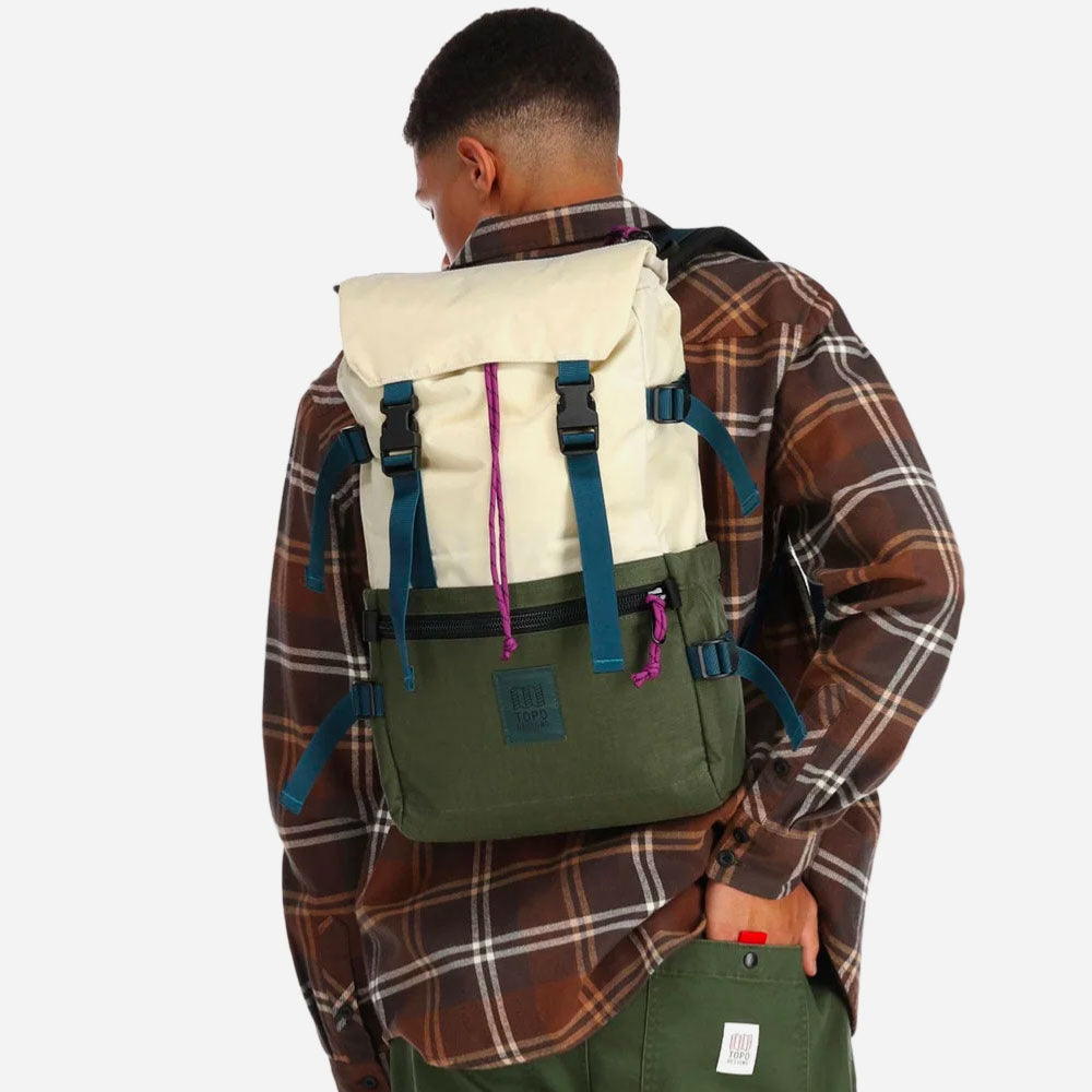 TOPO DESIGNS - ROVER PACK CLASSIC - Bone White-Olive