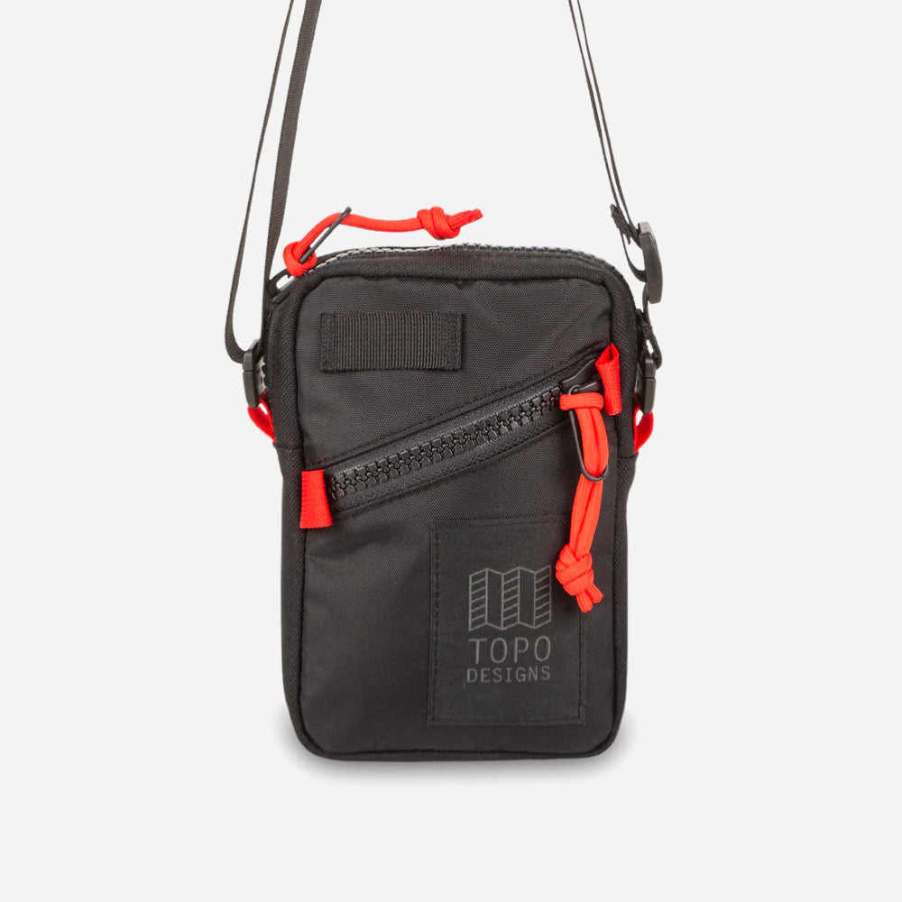 Topo Designs - Mini Shoulder Bag - Black / Red