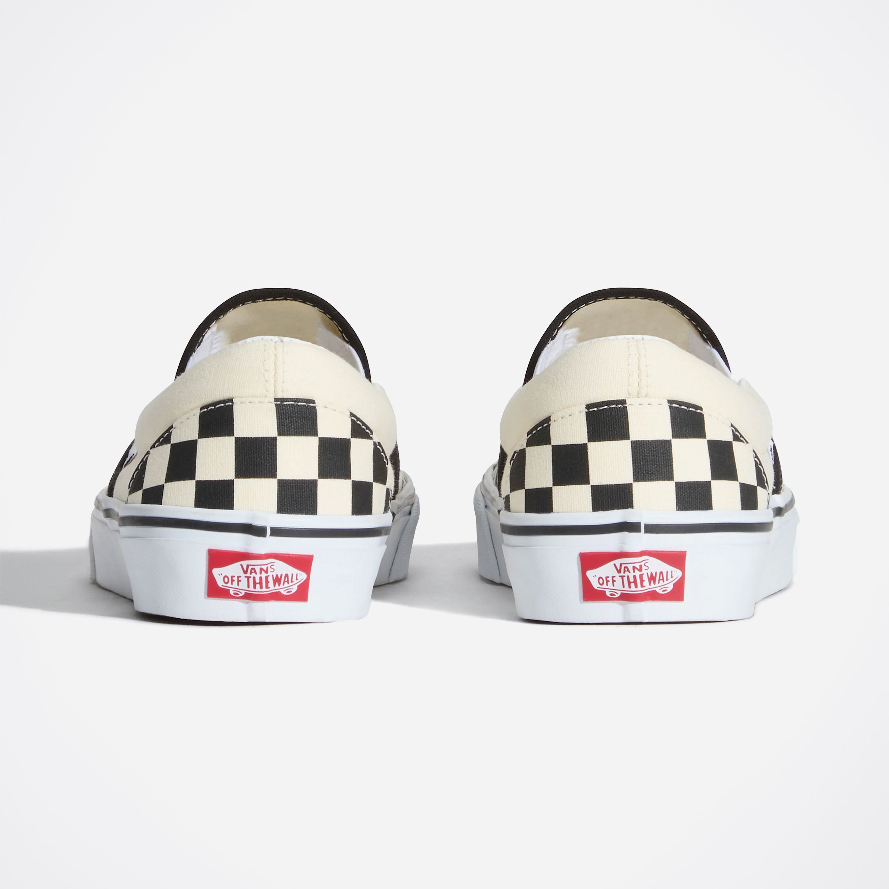 Vans - Classic Slip-On Checkerboard - Black / White