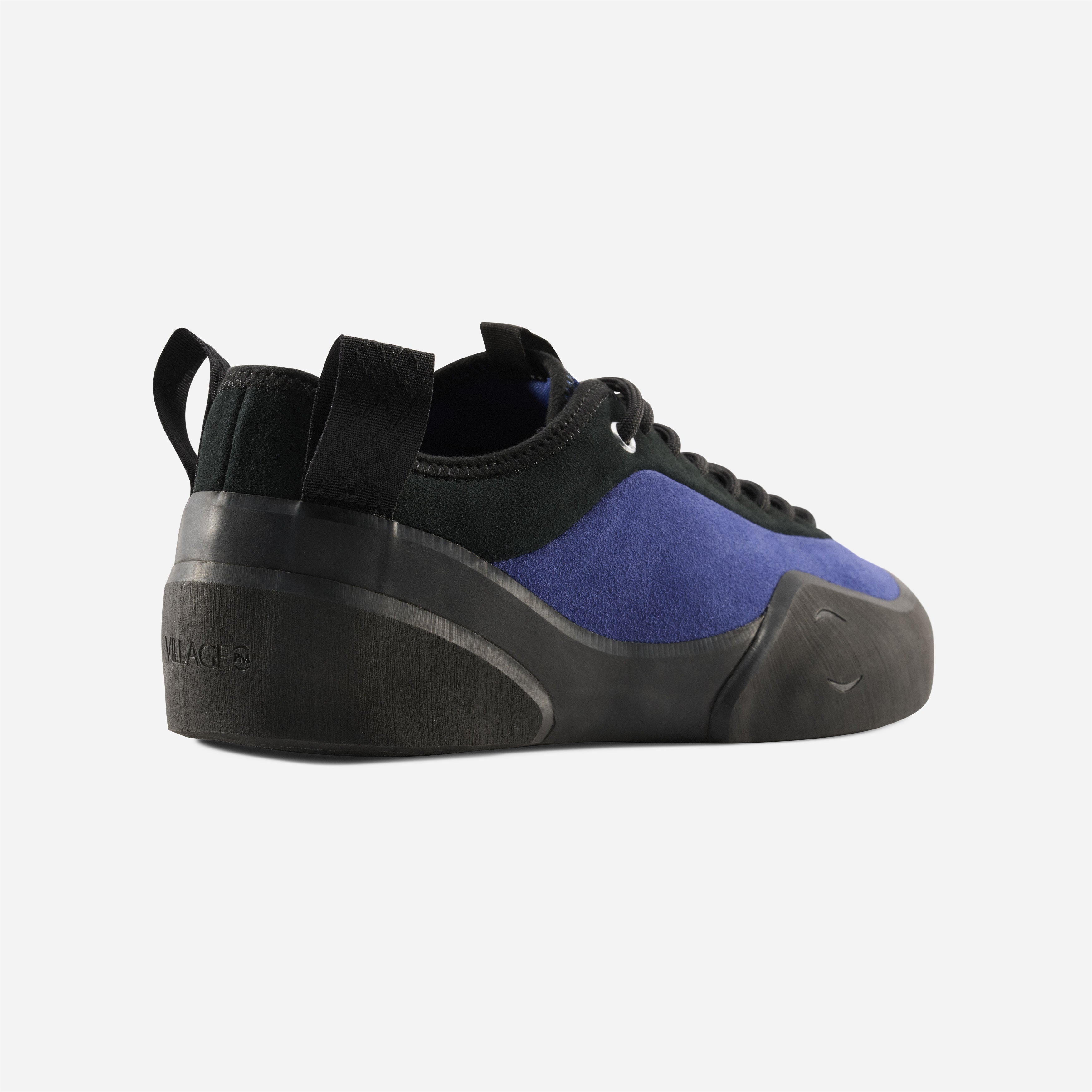 Village PM - 1 PM Leather Suede - Blueprint / Natural Black