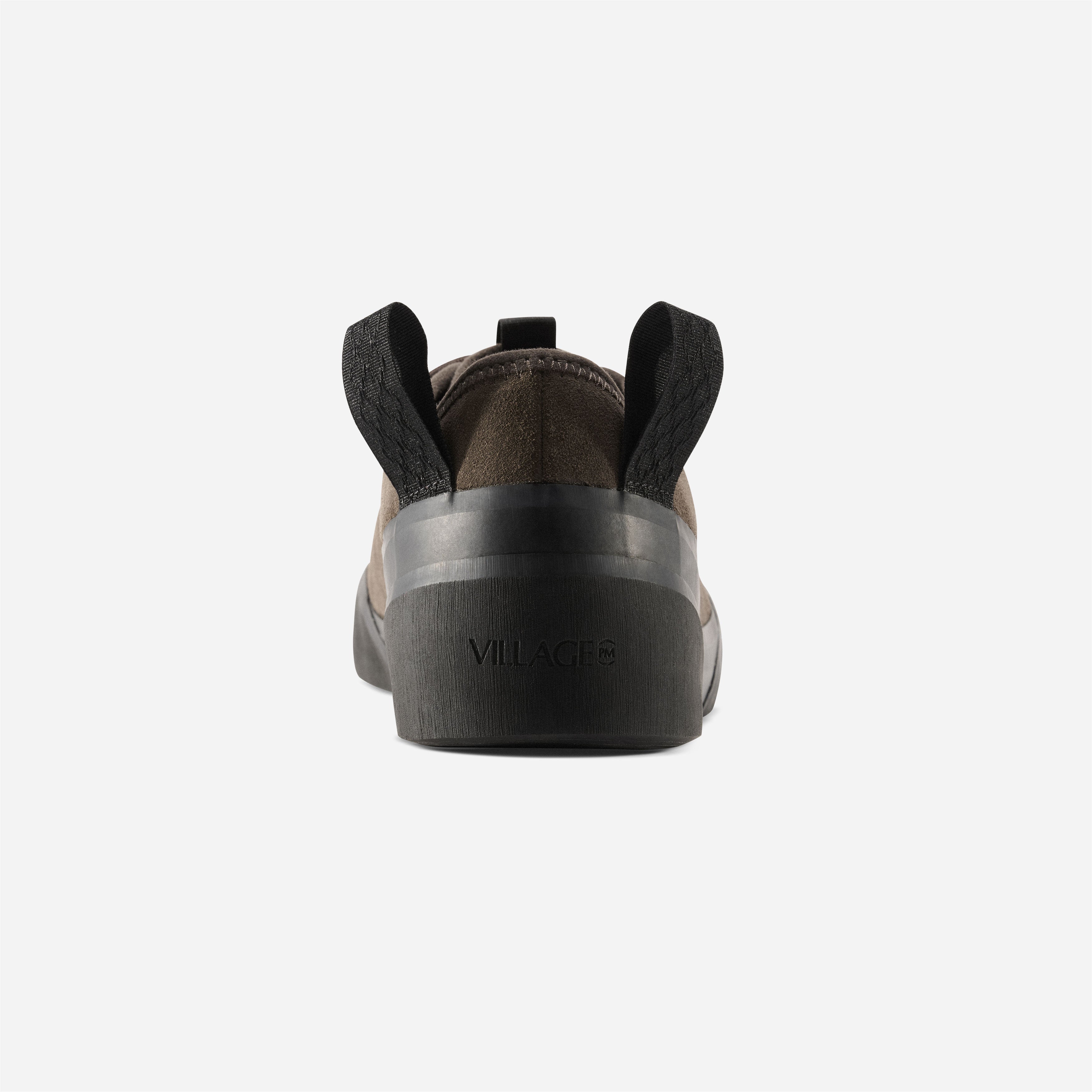 Village PM - 1 PM Leather Suede - Chocolate / Natural Black