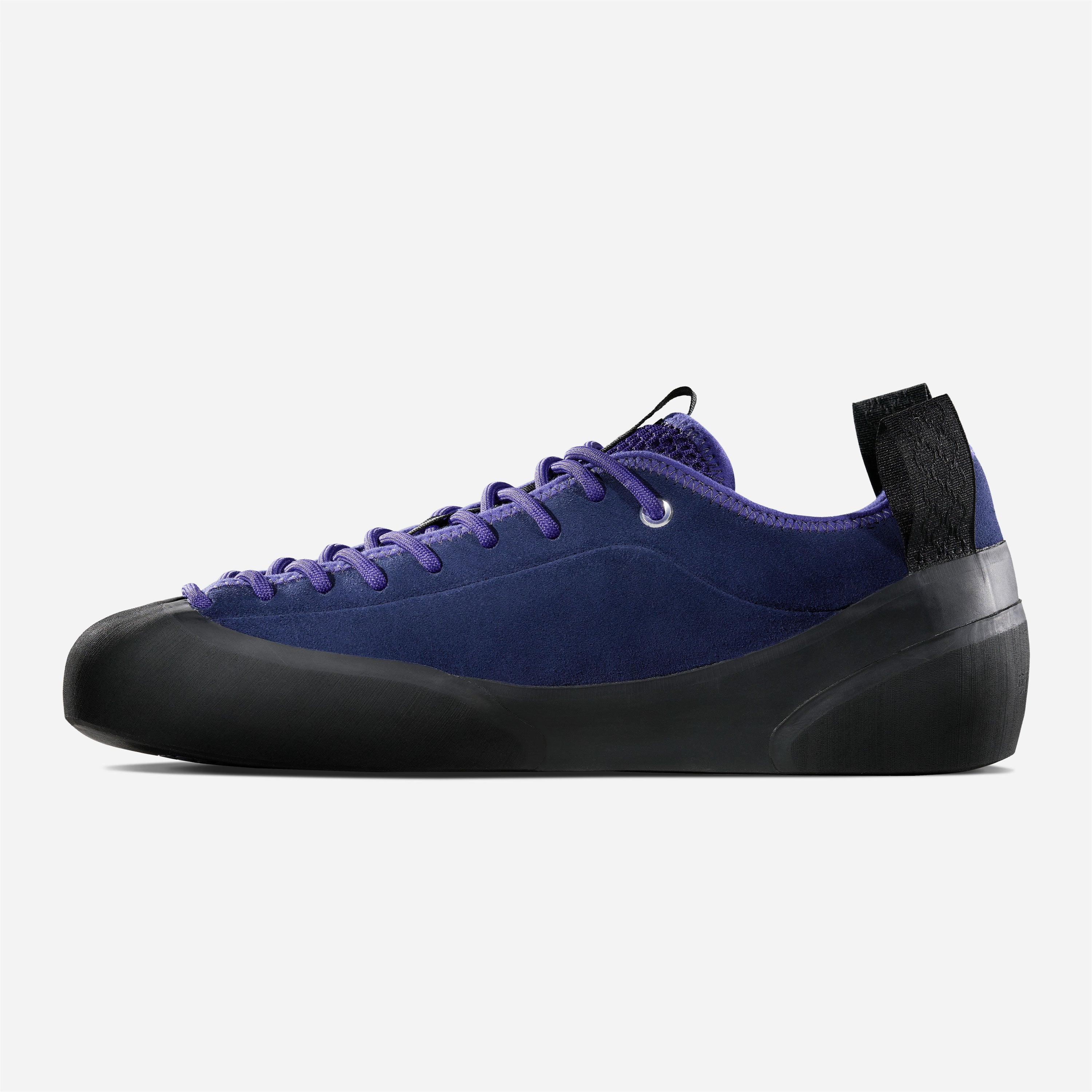 Village PM - 1 PM Leather Suede - Navy Purple / Natural Black