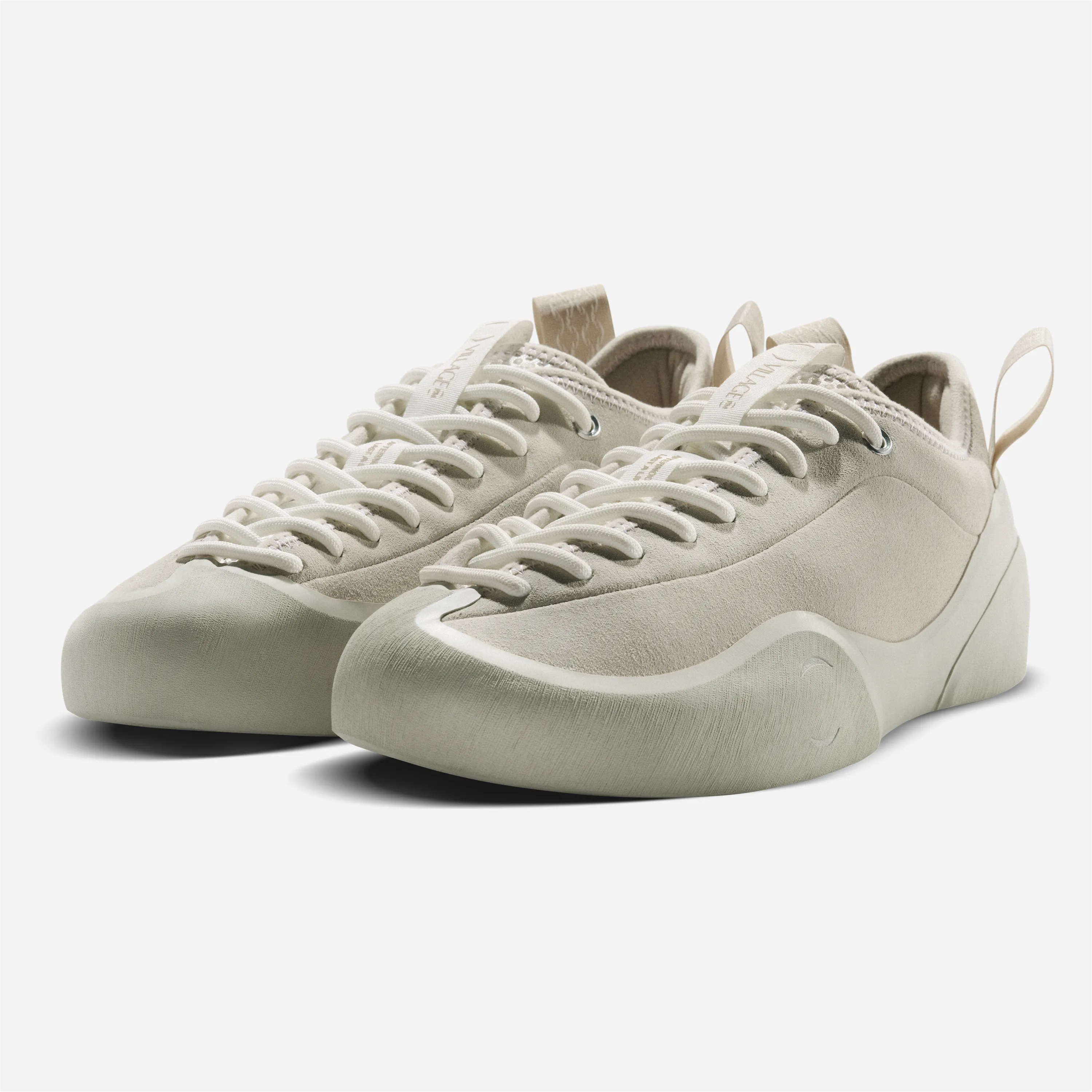Chaussures Village PM - 1PM Leather Suede Cream