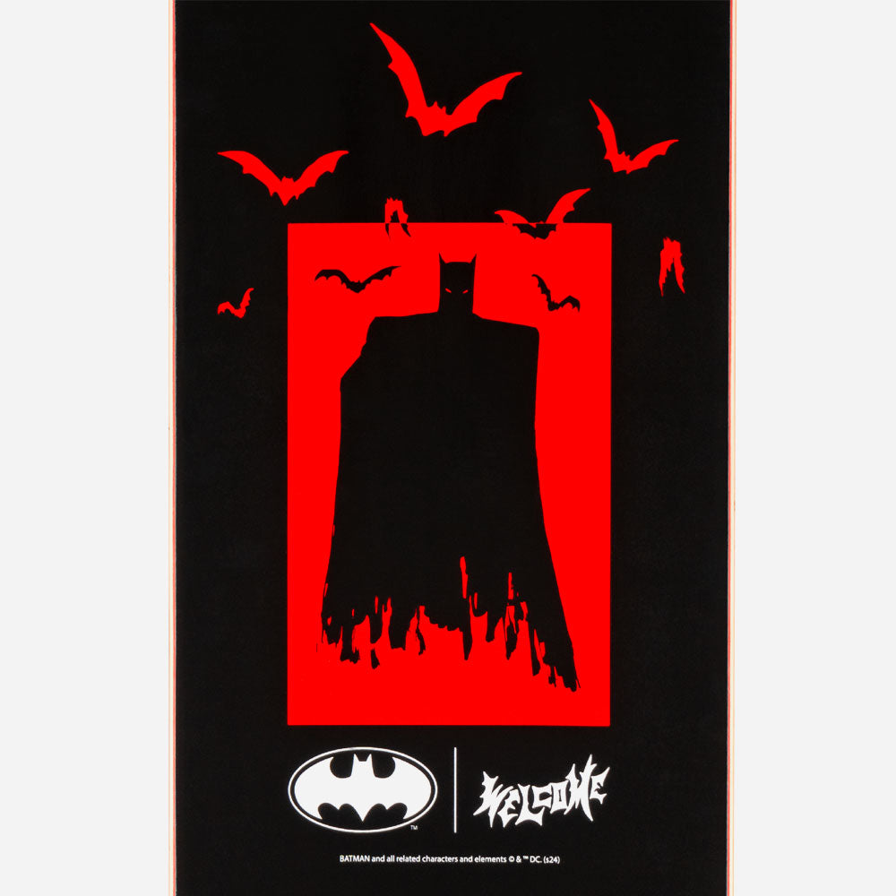 Welcome x Batman - Bat Flames - Black