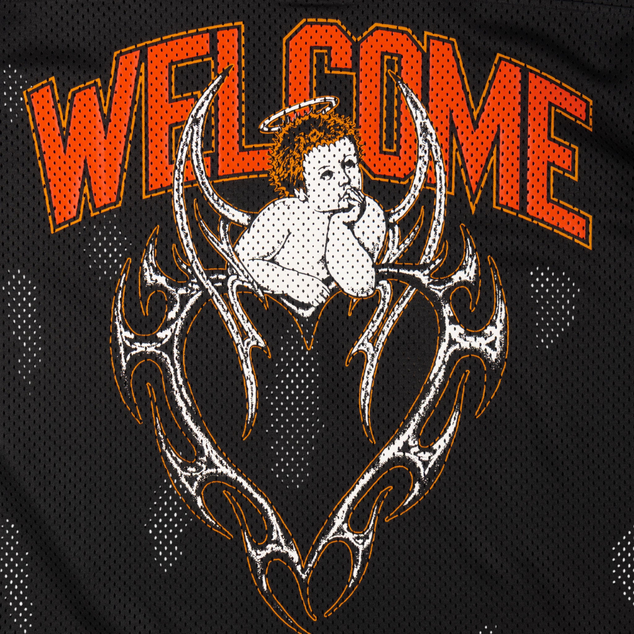 Welcome - Cupid Football Jersey - Black