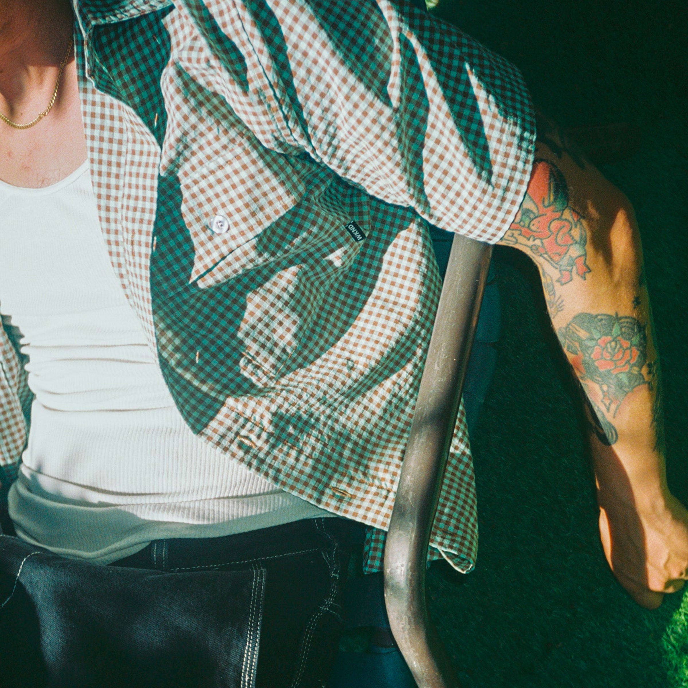 WKND - Wilson Shirt - Teal Brown