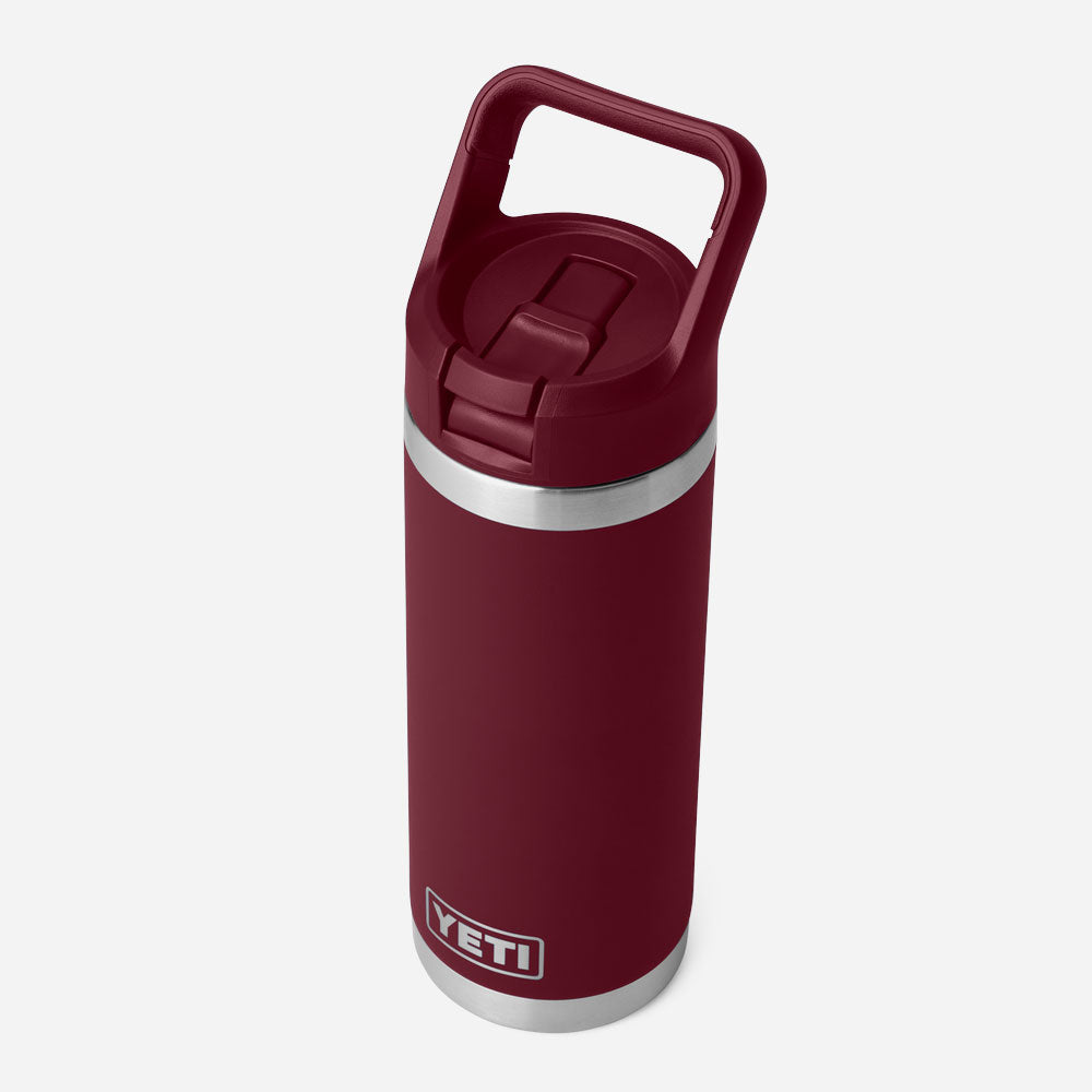 Yeti - Ramber 18 oz bottle (532 ml) with straw lid - Wild Wine Red