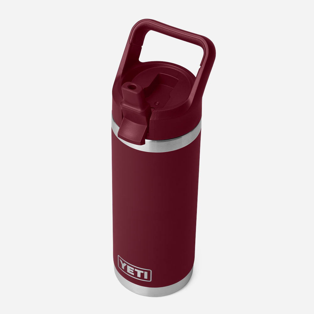 Yeti - Ramber 18 oz bottle (532 ml) with straw lid - Wild Wine Red