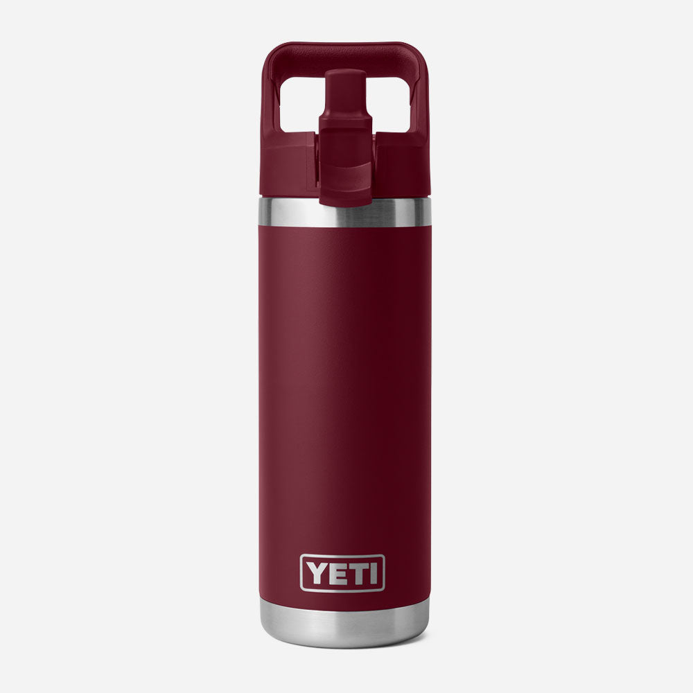 Yeti - Ramber 18 oz bottle (532 ml) with straw lid - Wild Wine Red