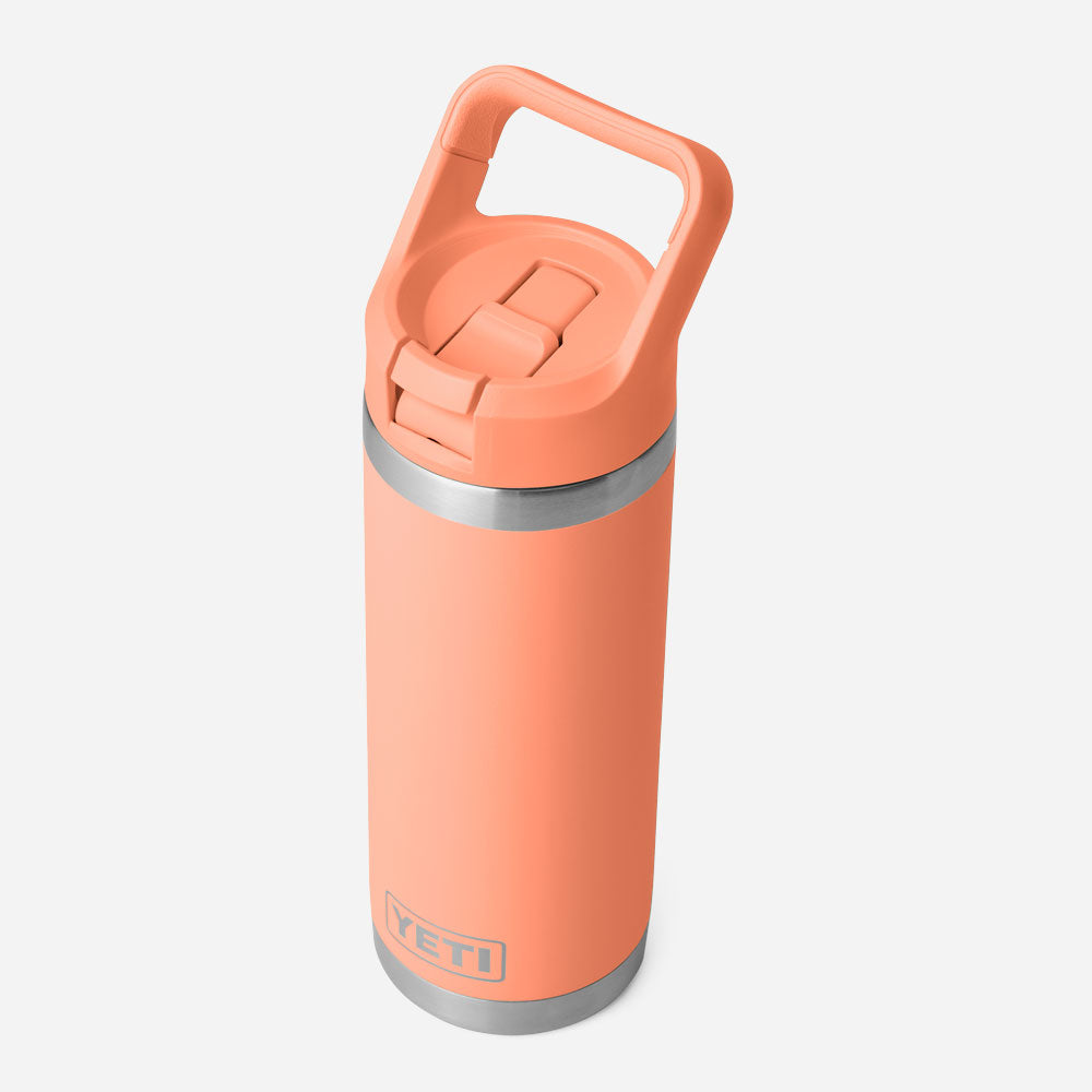 Yeti - Ramber 18 oz bottle (532 ml) with straw lid - Lowcountry Peach