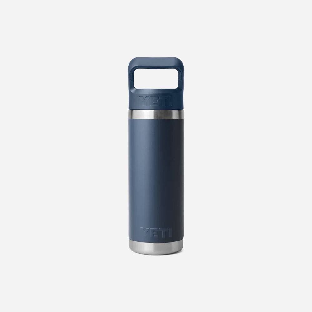 YETI - BOUTEILLE RAMBLER 18oz BOUCHON PAILLE - Navy