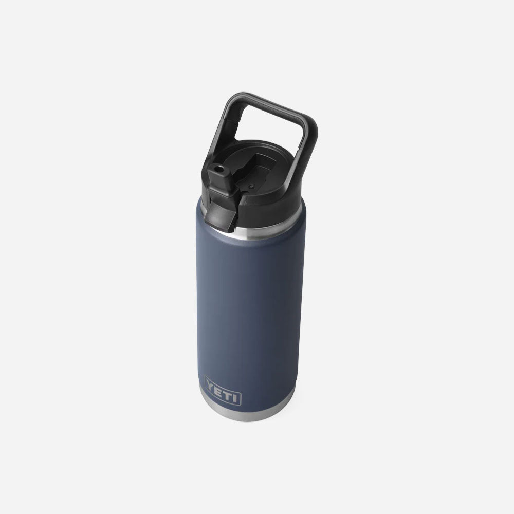 YETI - BOUTEILLE RAMBLER 26oz BOUCHON PAILLE - Navy