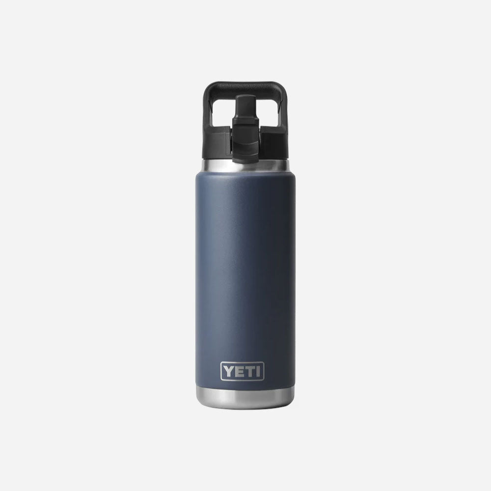 YETI - BOUTEILLE RAMBLER 26oz BOUCHON PAILLE - Navy