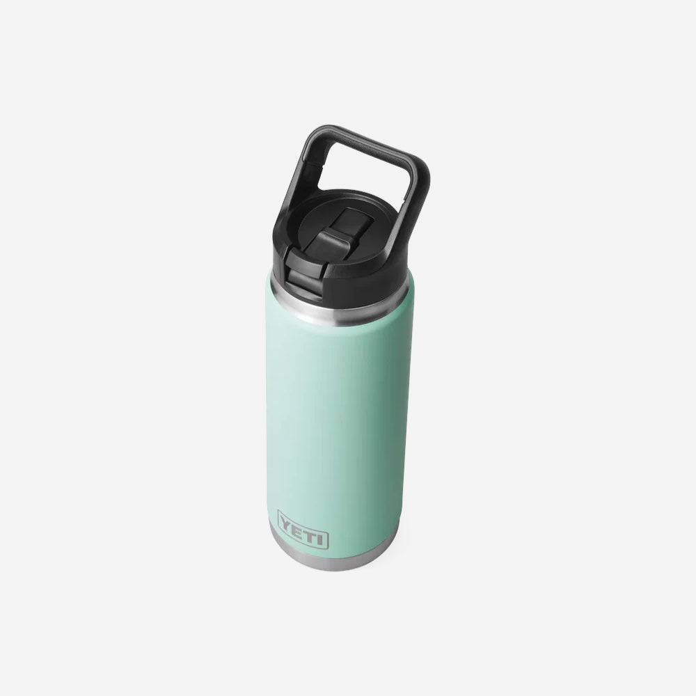 YETI - BOUTEILLE RAMBLER 26oz BOUCHON PAILLE - Seafoam