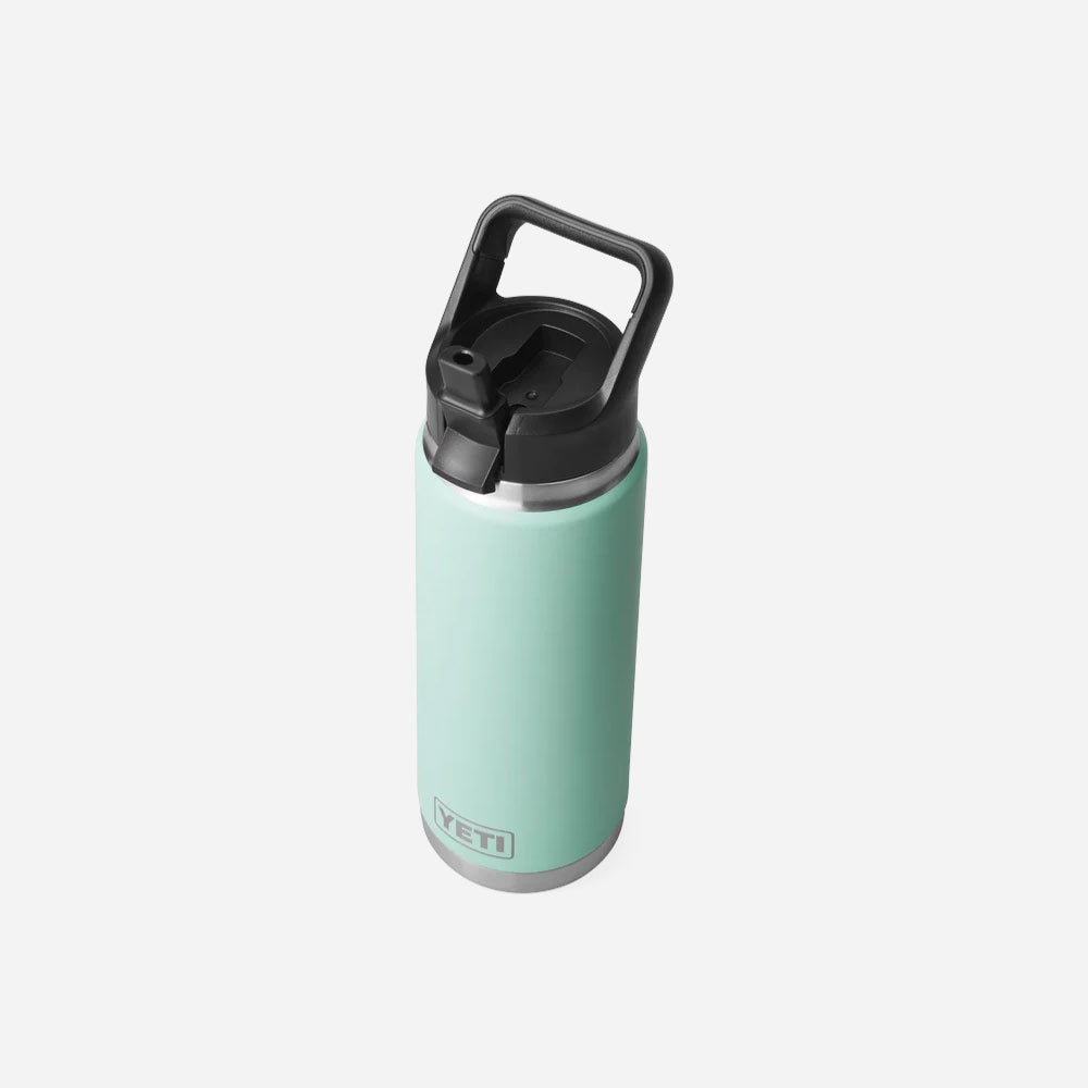 YETI - BOUTEILLE RAMBLER 26oz BOUCHON PAILLE - Seafoam
