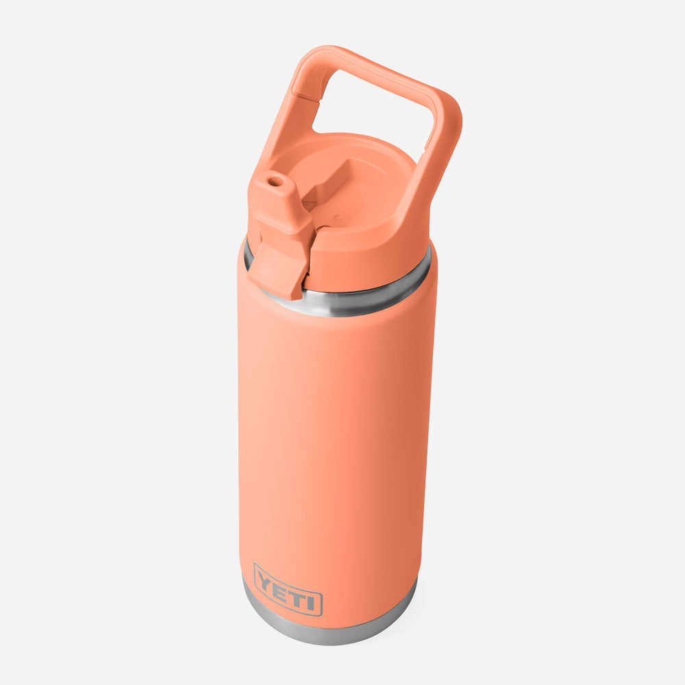 Yeti - Ramber Bottle 26oz Straw Cork - Lowcountry Peach