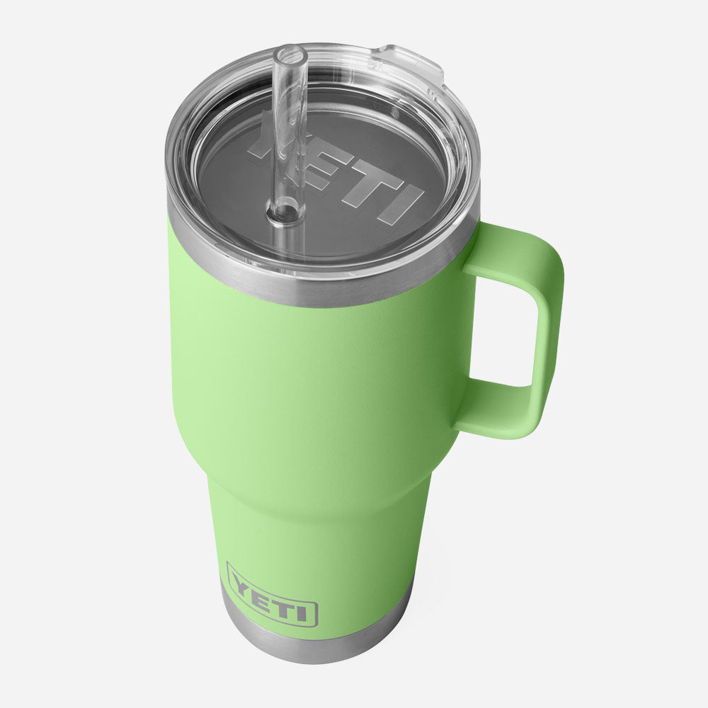 Yeti - Mug Rambler 25 Oz (710 ml) with straw lid - Key Lime