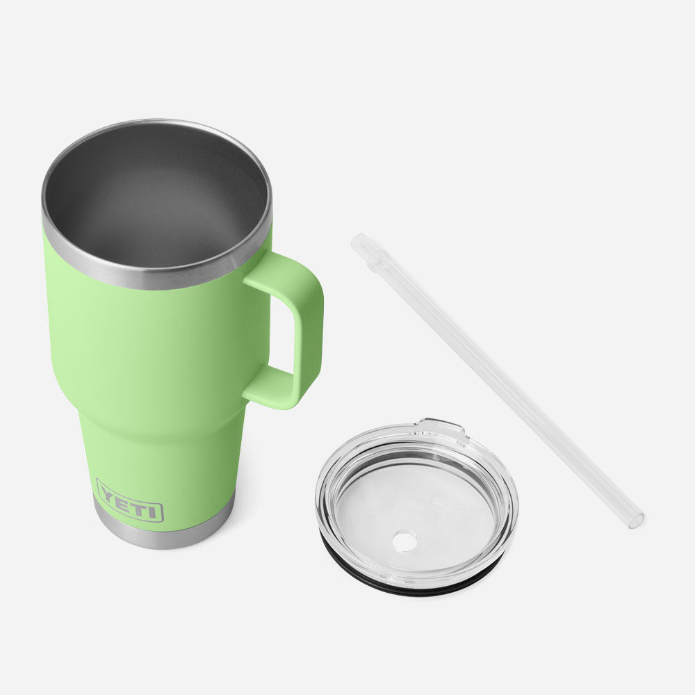 Yeti - Mug Rambler 25 Oz (710 ml) with straw lid - Key Lime