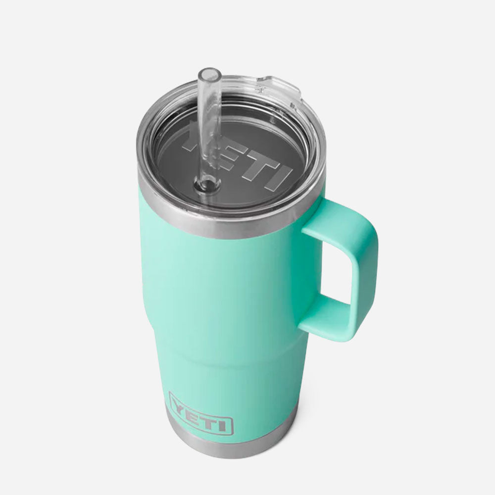 Yeti - Mug Rambler 25 Oz (710 ml) with straw lid - Seafoam