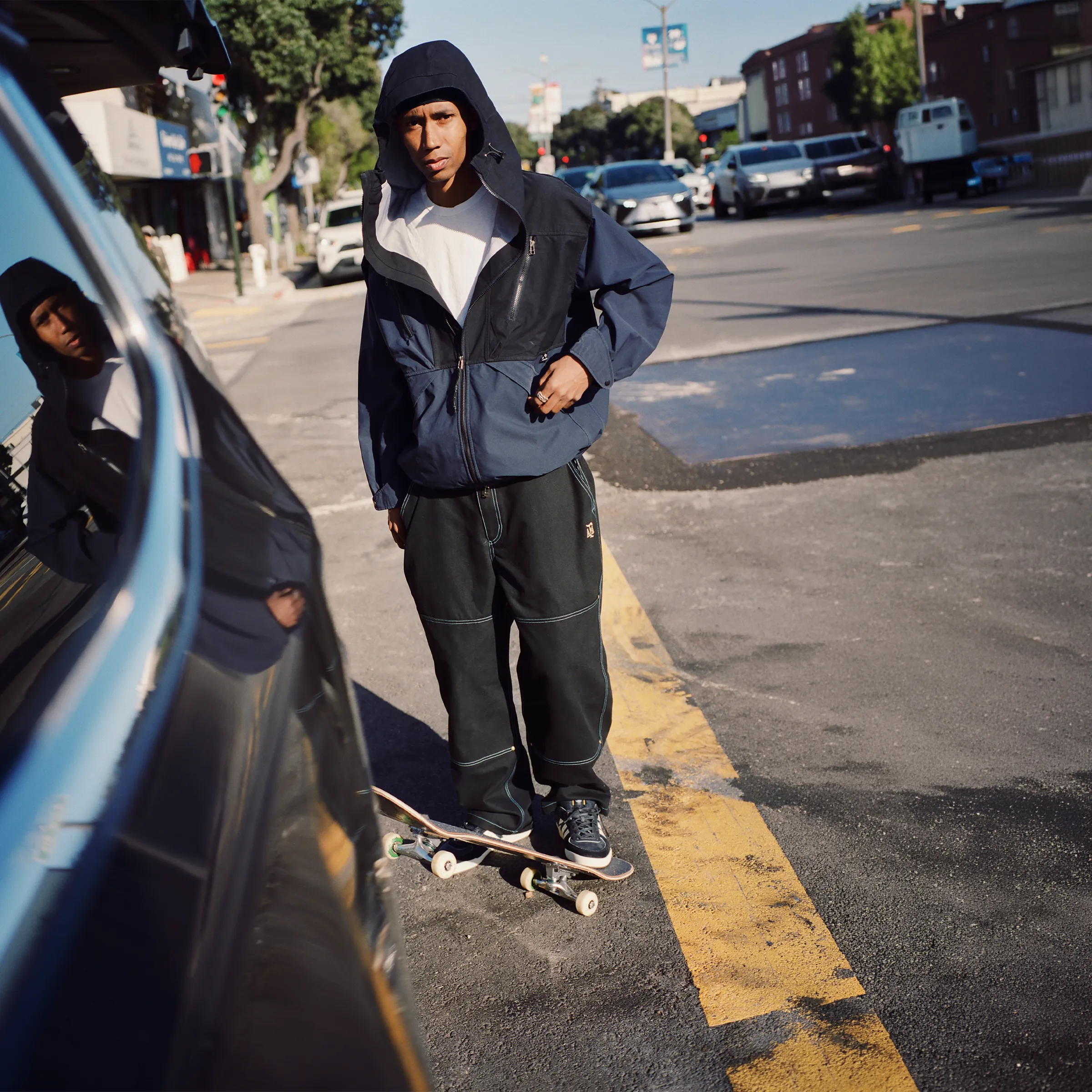 Pantalon Adidas Skateboarding x Thrasher x AFA