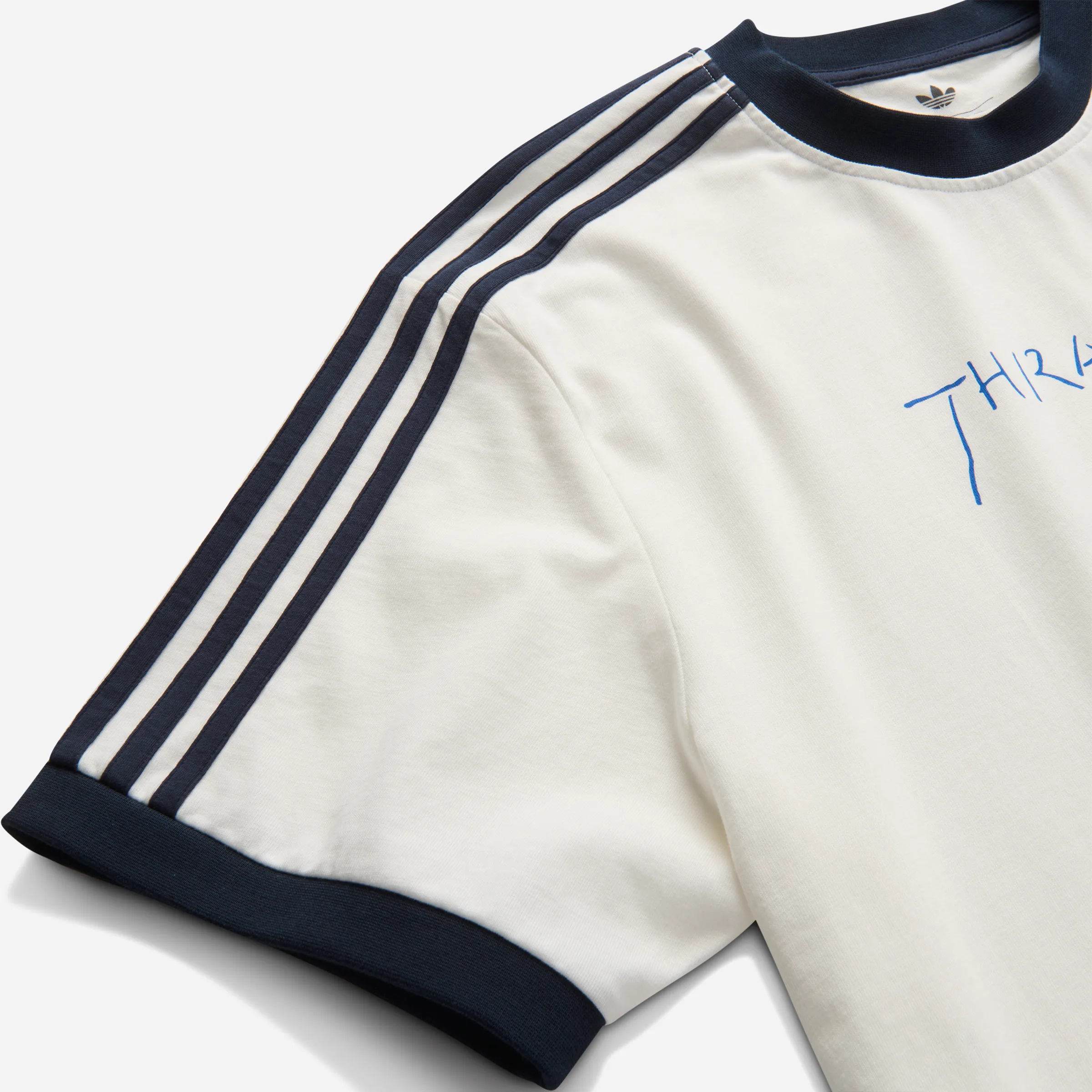 T-Shirt Adidas Skateboarding x Thrasher x AFA x Gonz Ringer Blanc