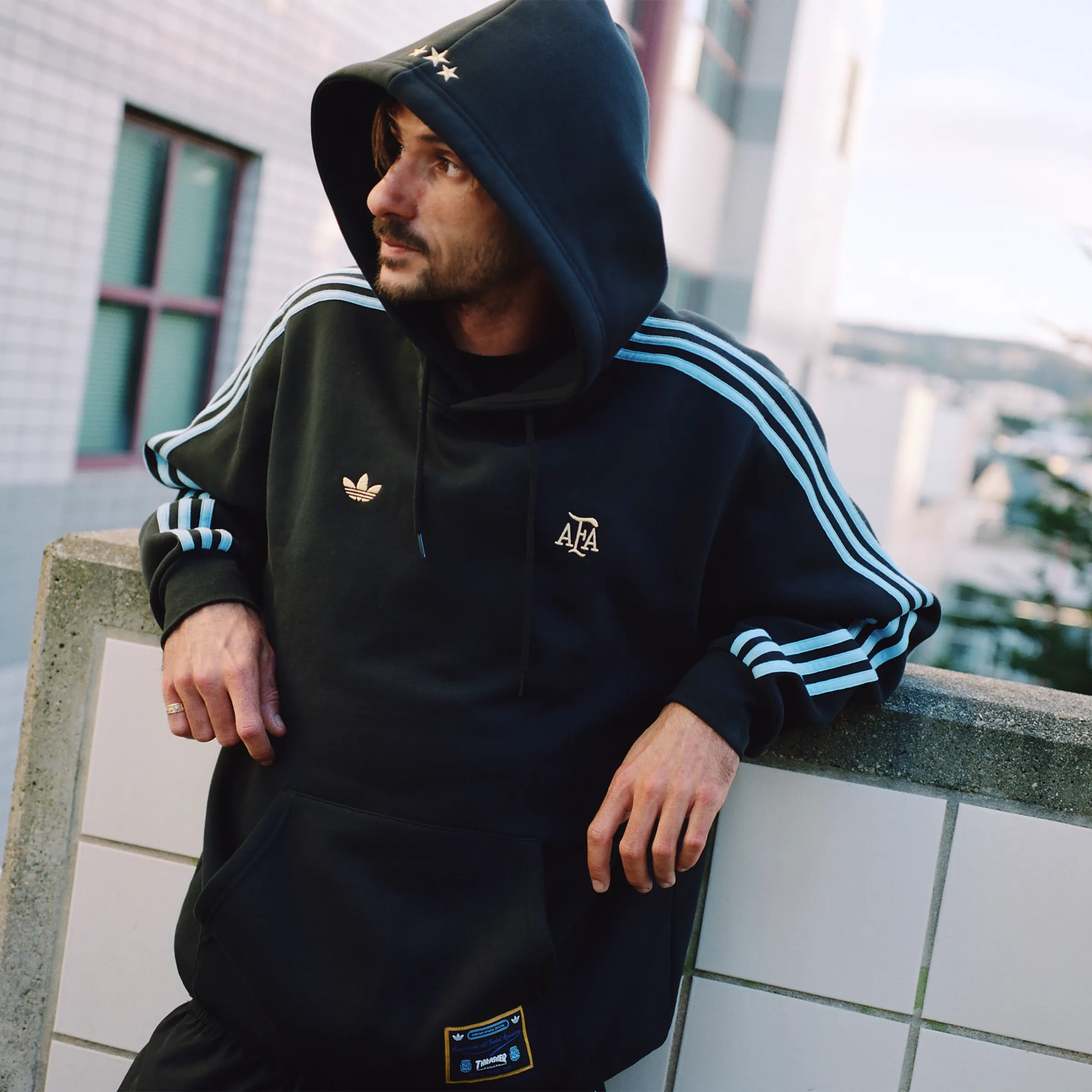 Sweat à Capuche Adidas Skateboarding x Thrasher x AFA