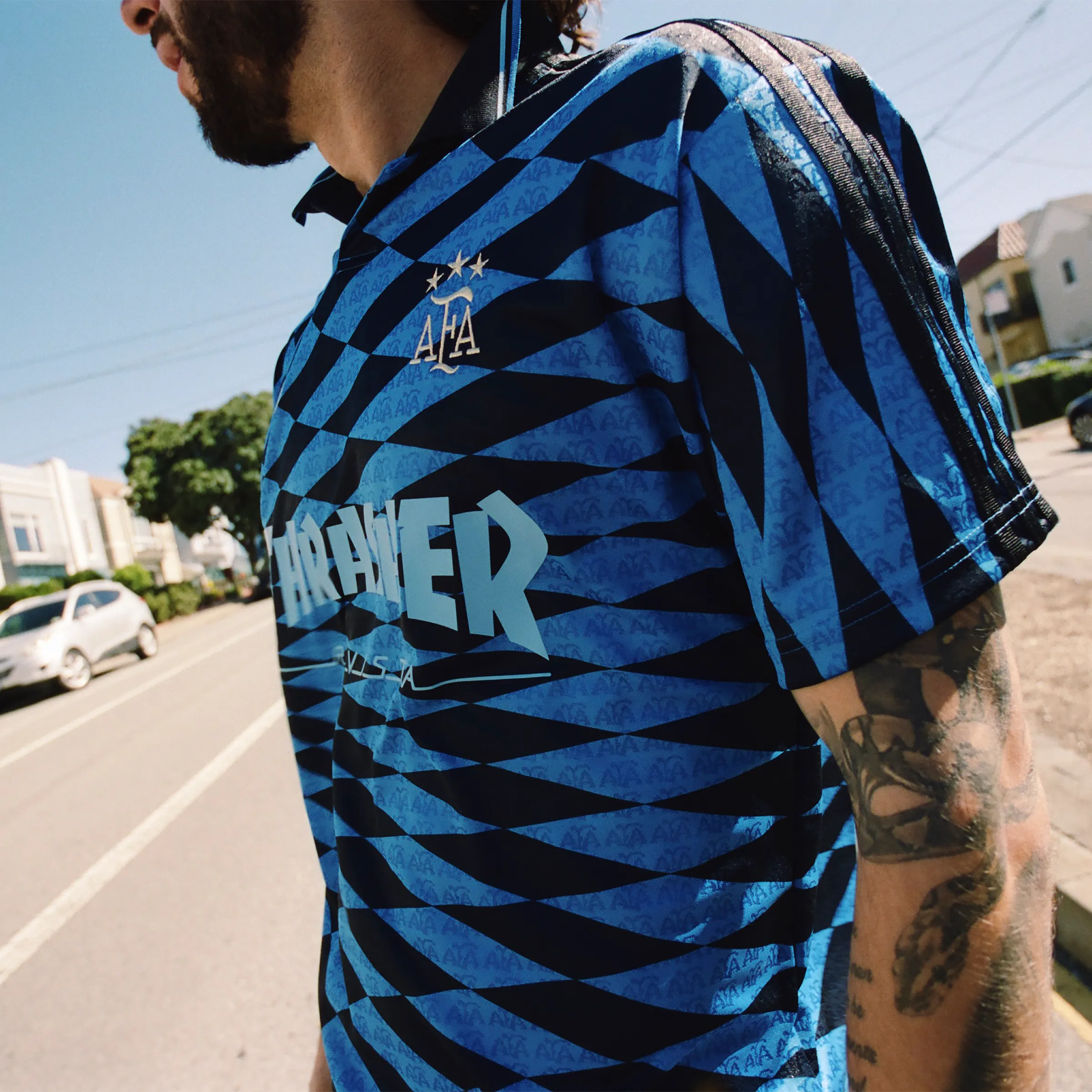 Jersey Adidas Skateboarding x Thrasher x AFA