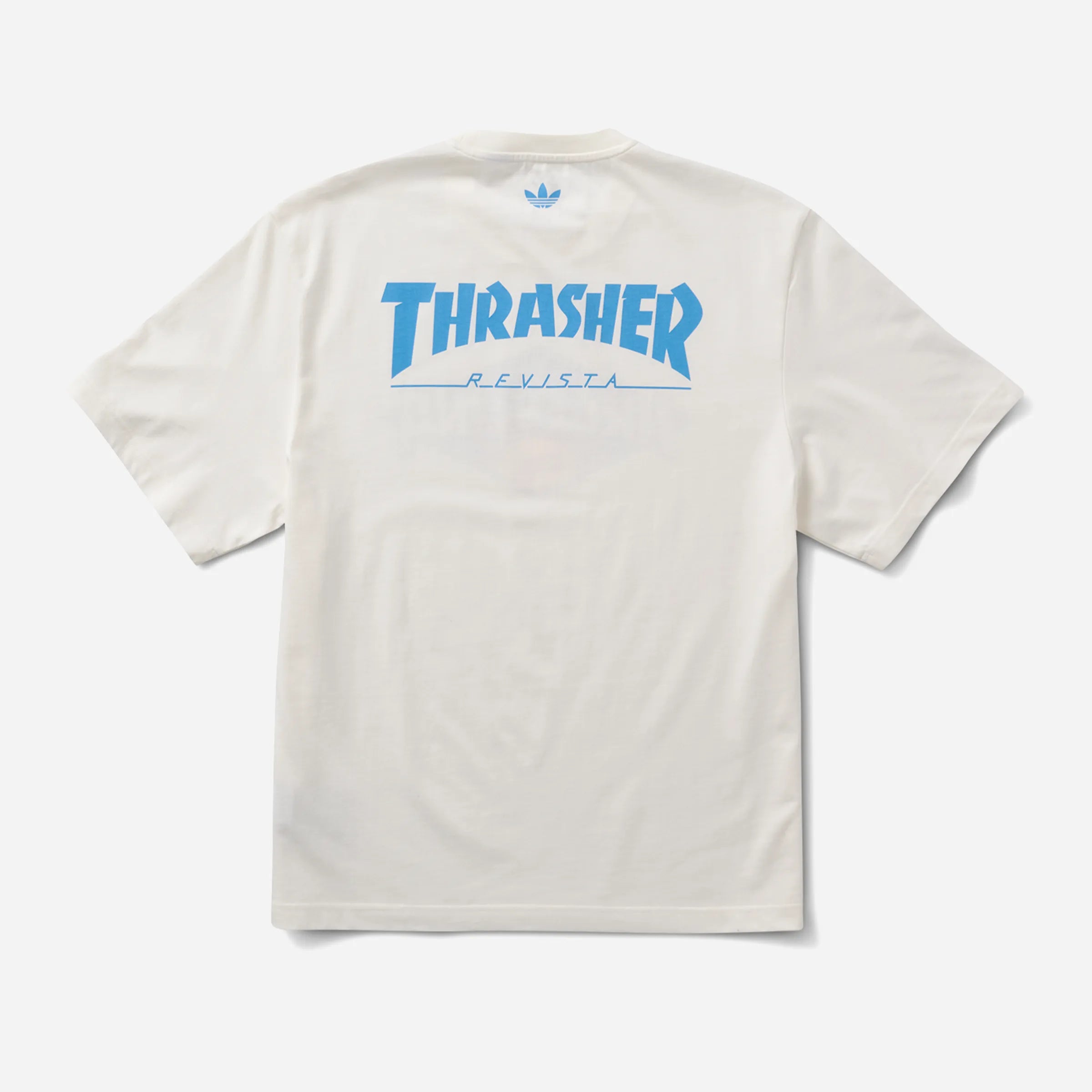 T-Shirt Adidas Skateboarding x Thrasher x AFA Blanc