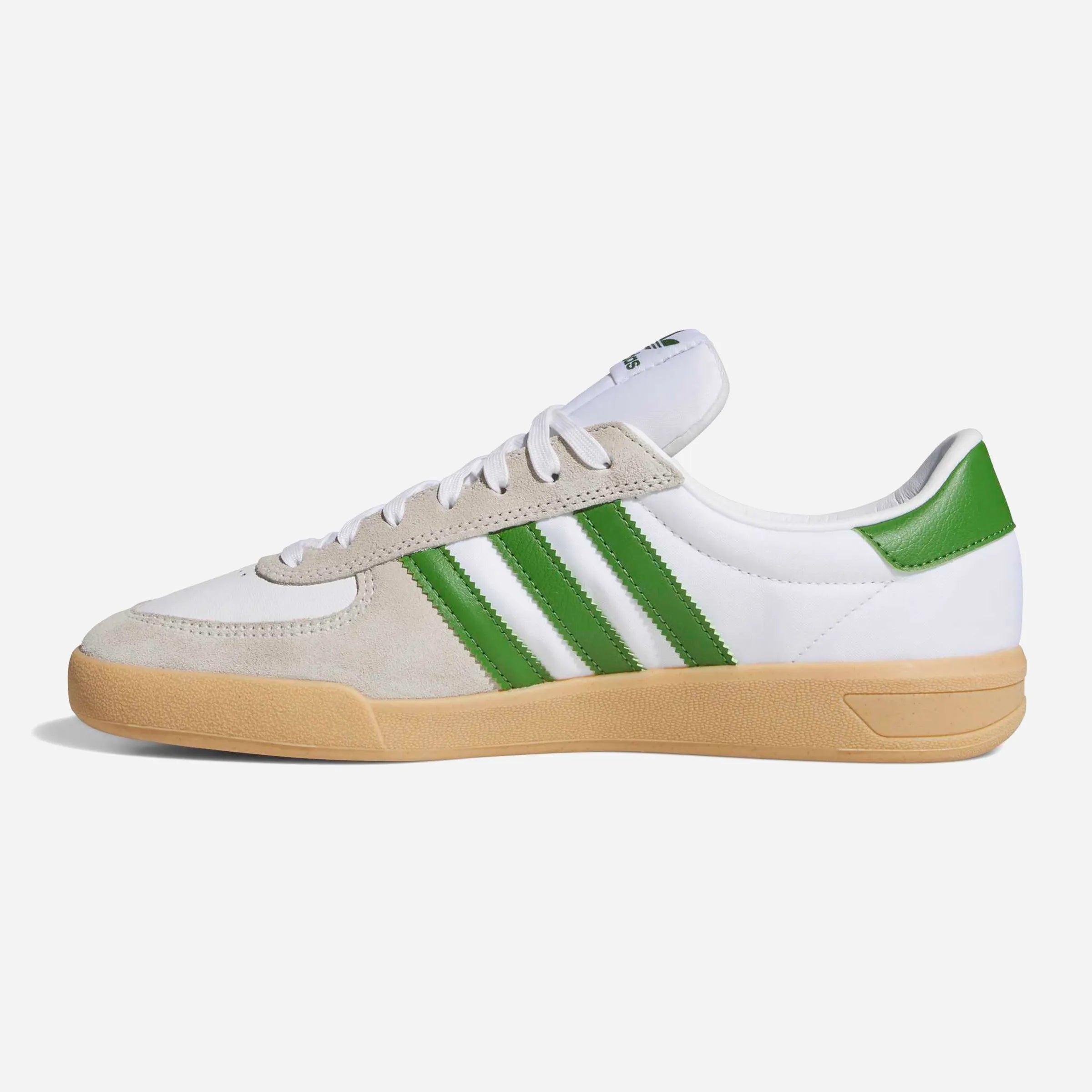Adidas Skateboarding Glenburn White Green Gum Sole