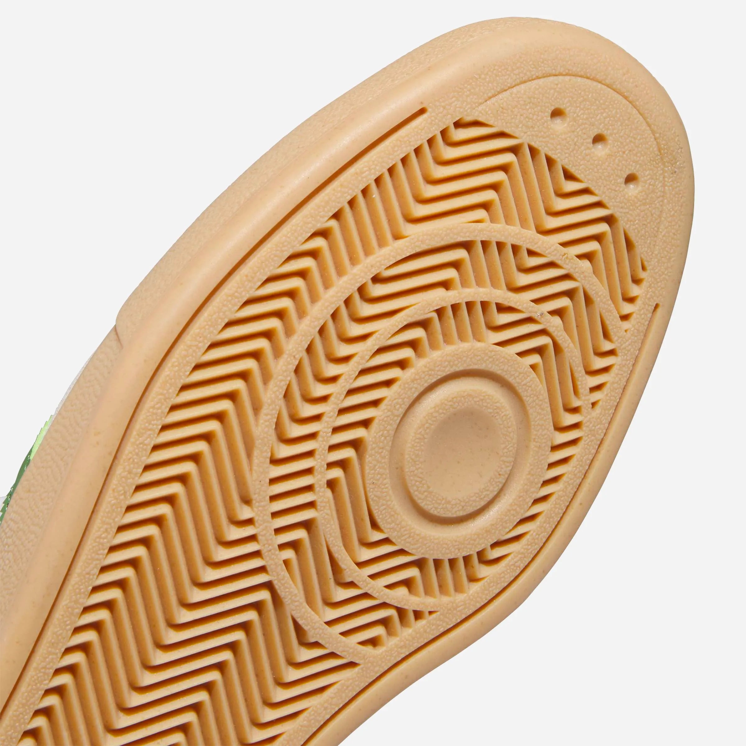 Adidas Skateboarding Glenburn White Green Gum Sole
