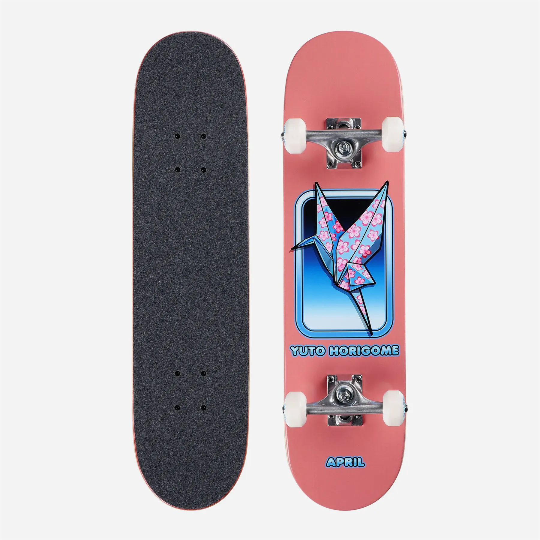 April Yuto Horigome Origami complete Skateboard