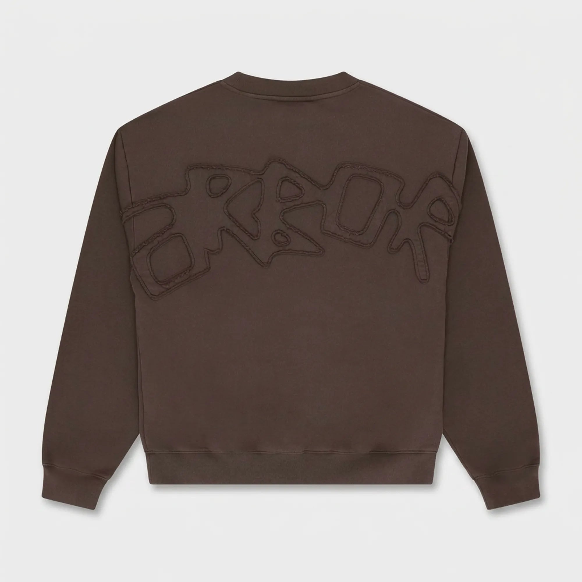 Sweatshirt Arbor Antwerp Big Application Crewneck Coffee