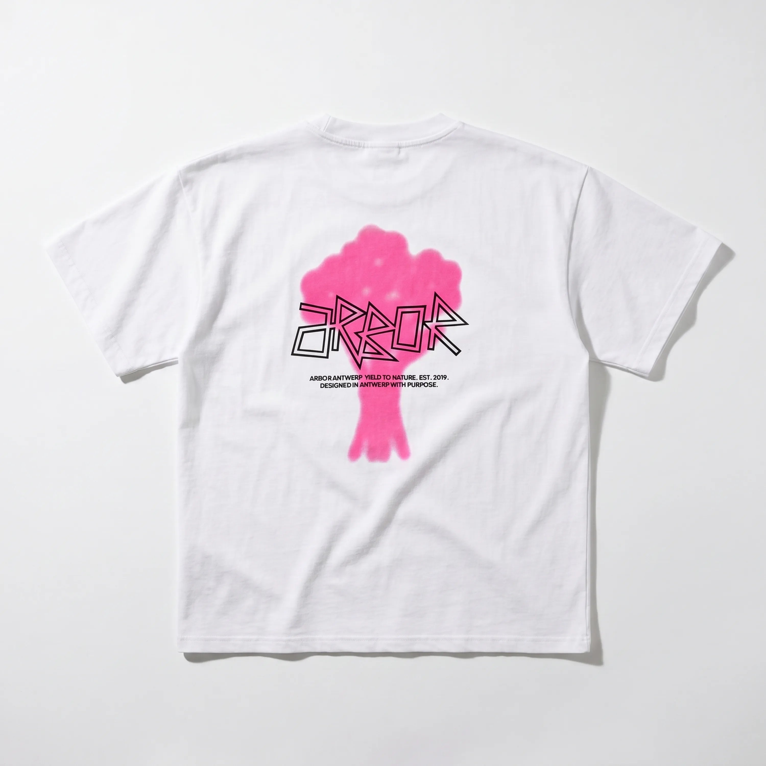 Arbor Antwerp Floral Bouquet pink graphic tee
