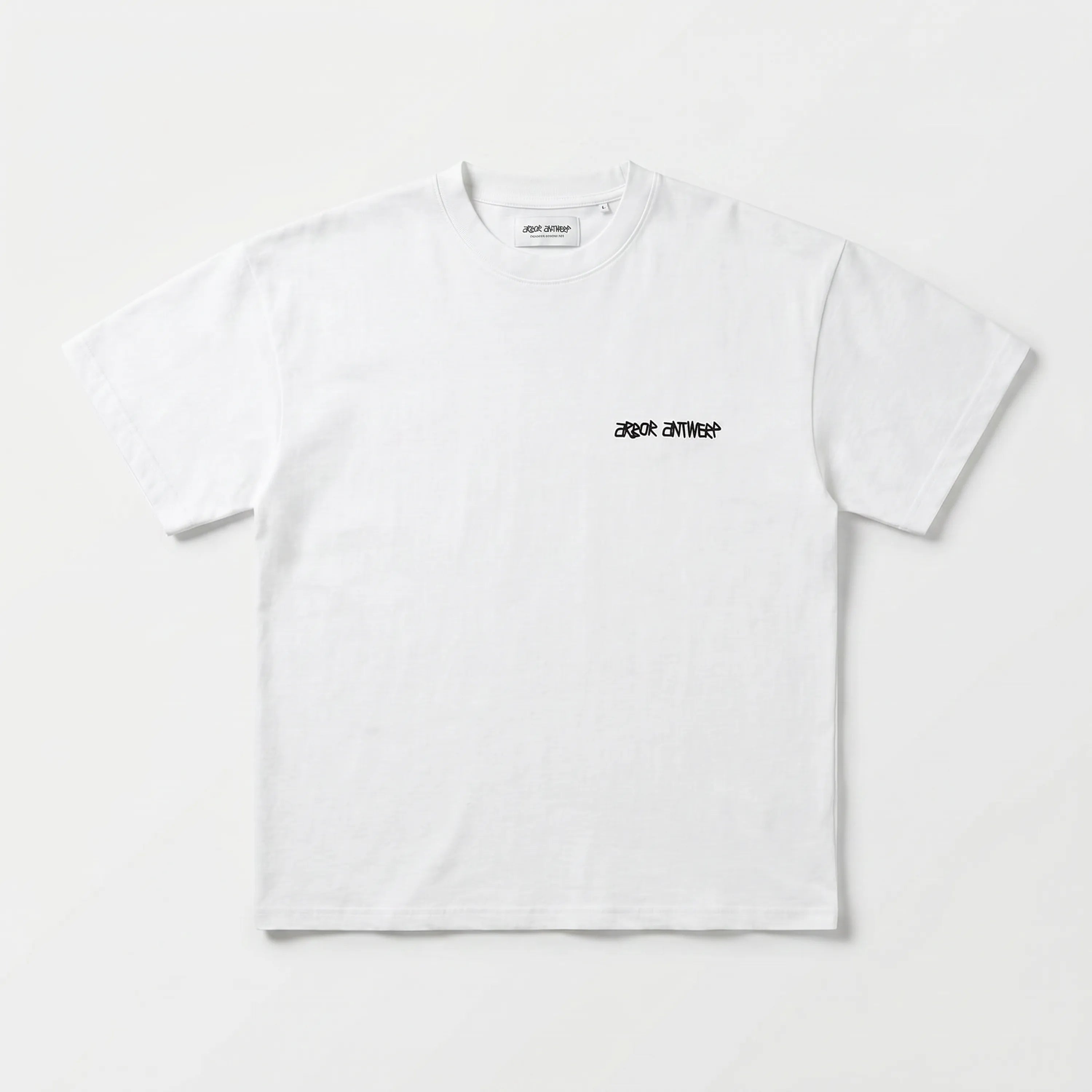 T-shirt Arbor Antwerp Tulip Bloom White